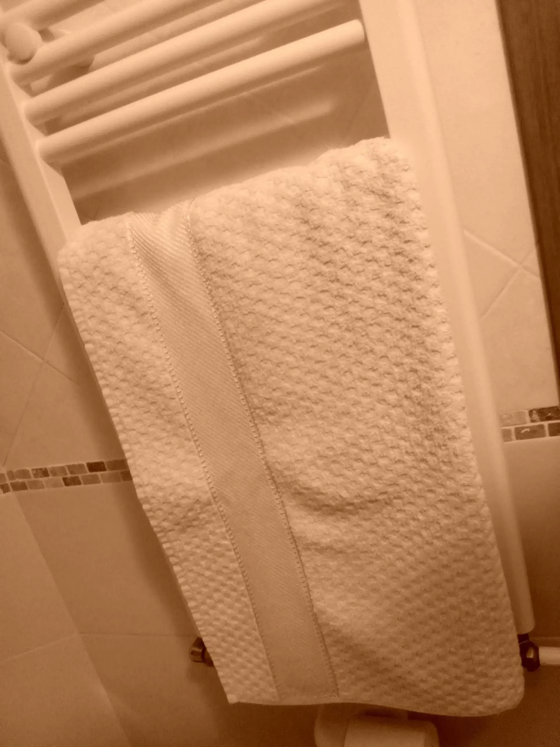 Bathroom, Bed in Terrazza sul Mare