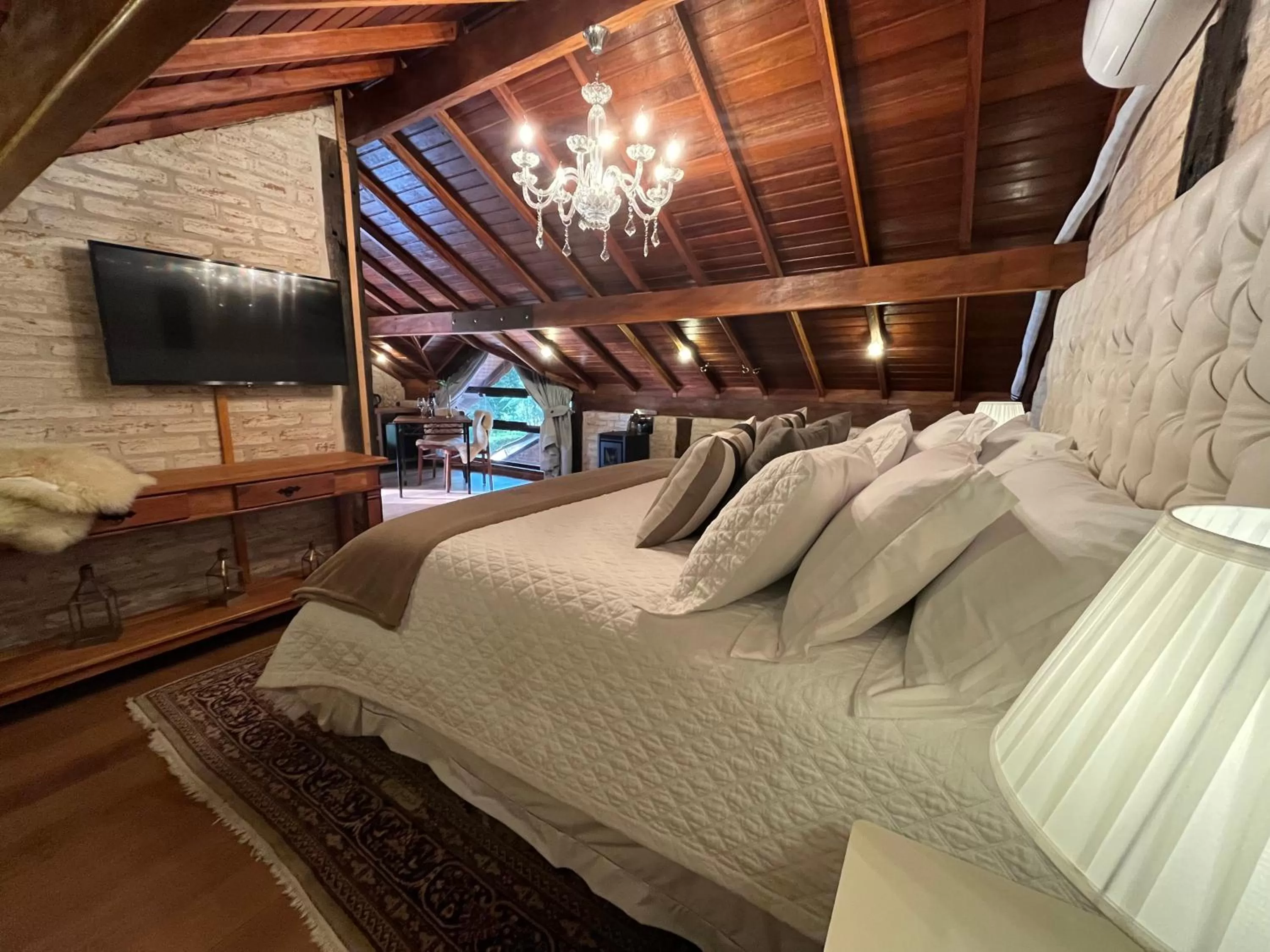 Photo of the whole room, Bed in Pousada Dona Bendita