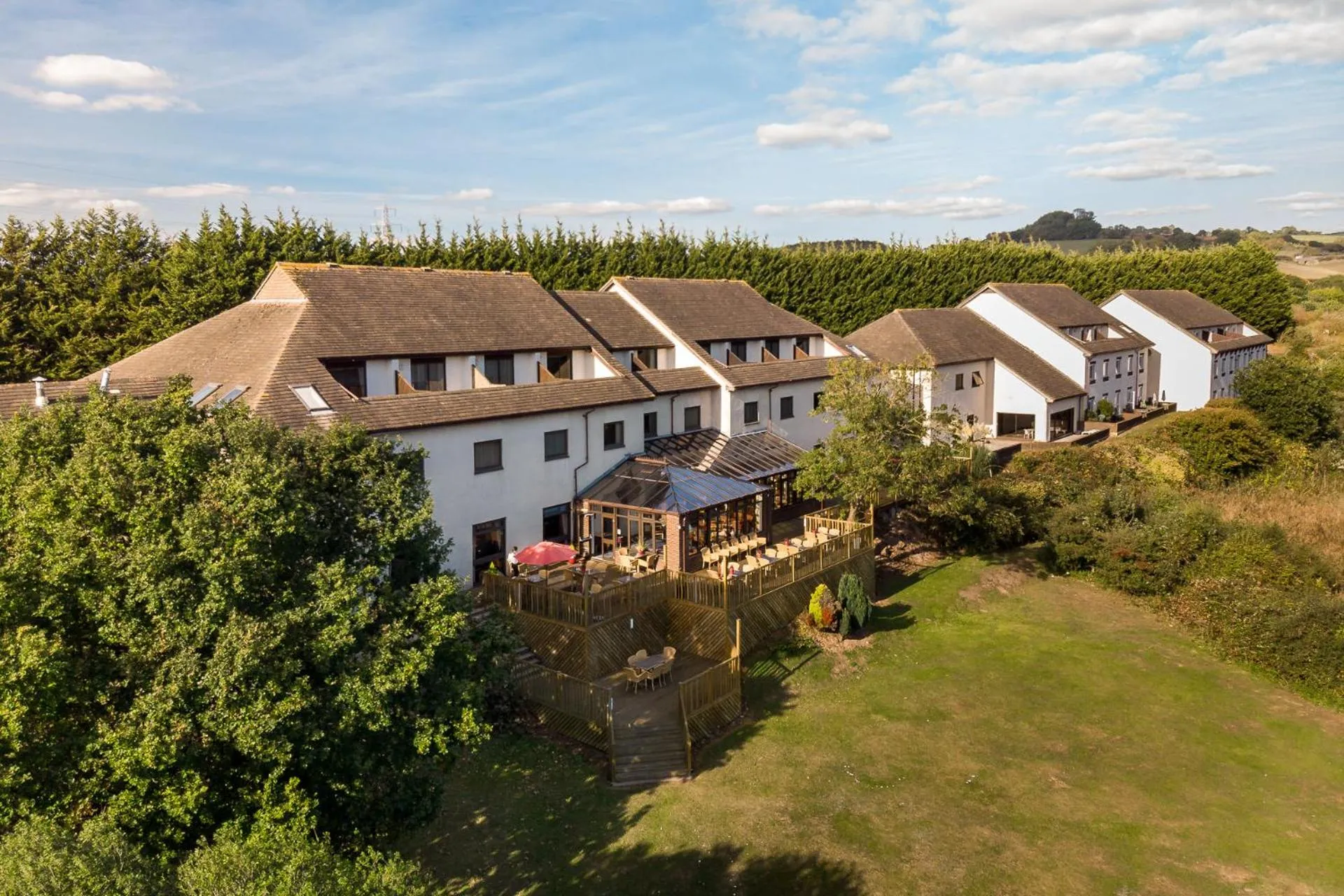 Property building in Passage House Hotel