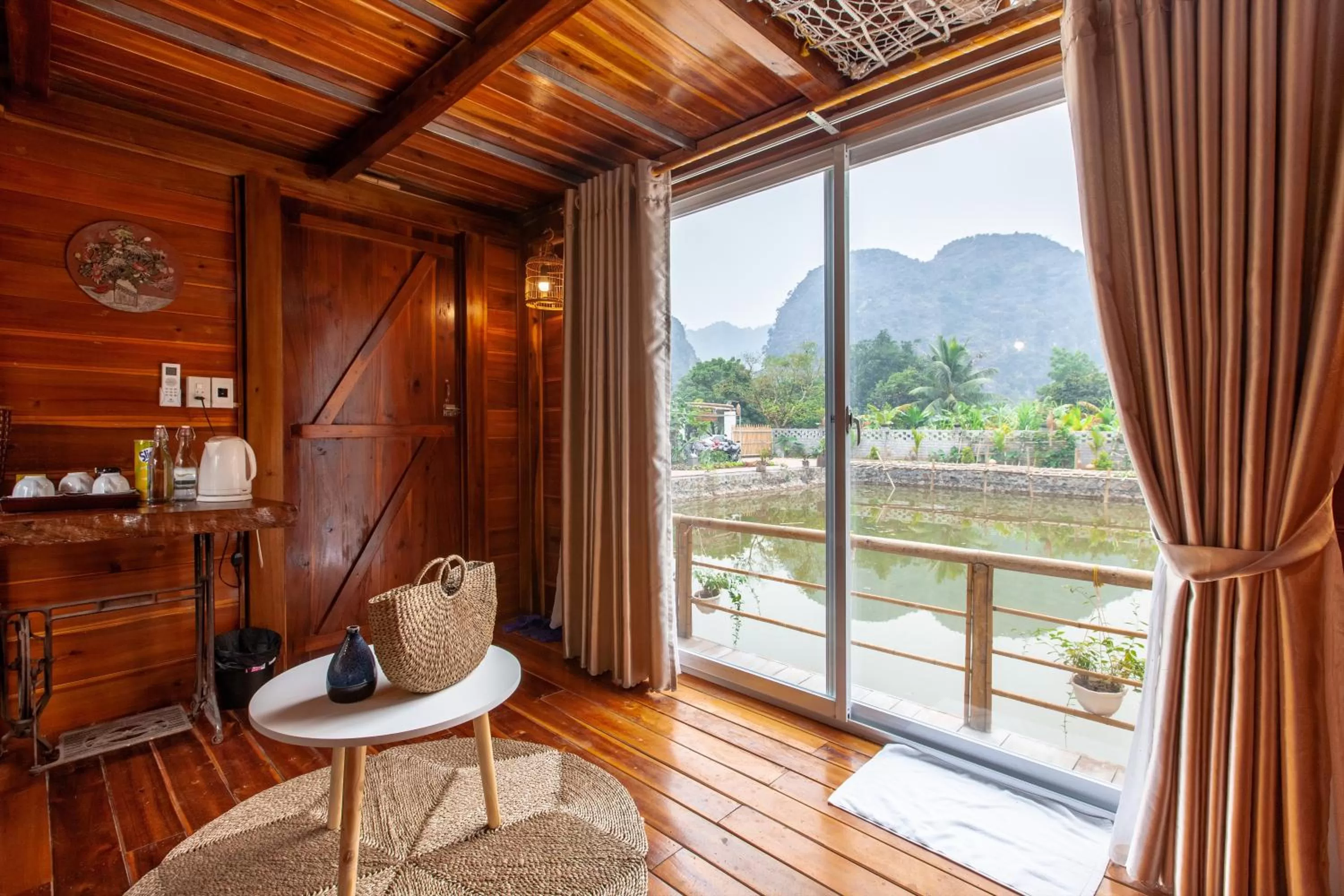 Living room in Trang An Lamia Bungalow