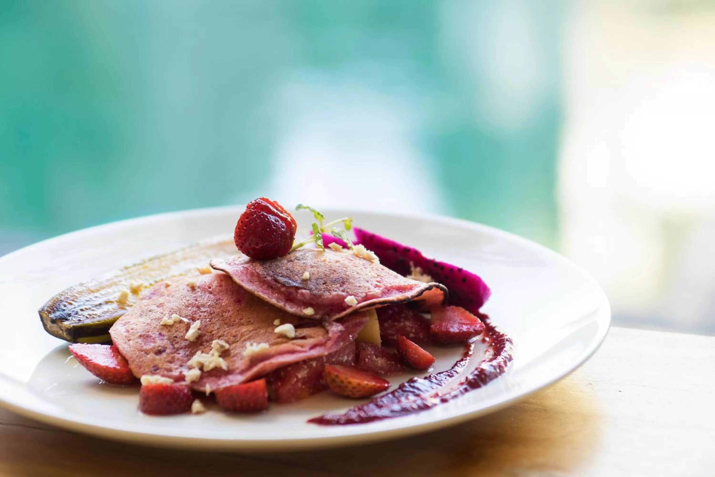 American breakfast in Athaya Ubud