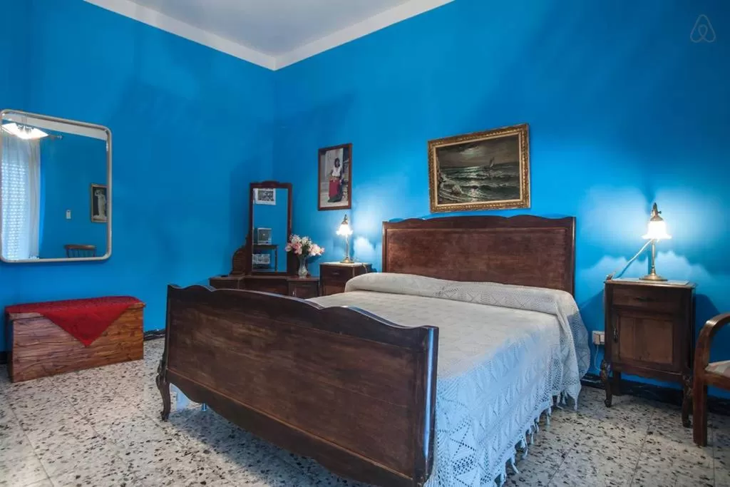 Bed in Casamuseo del Risorgimento
