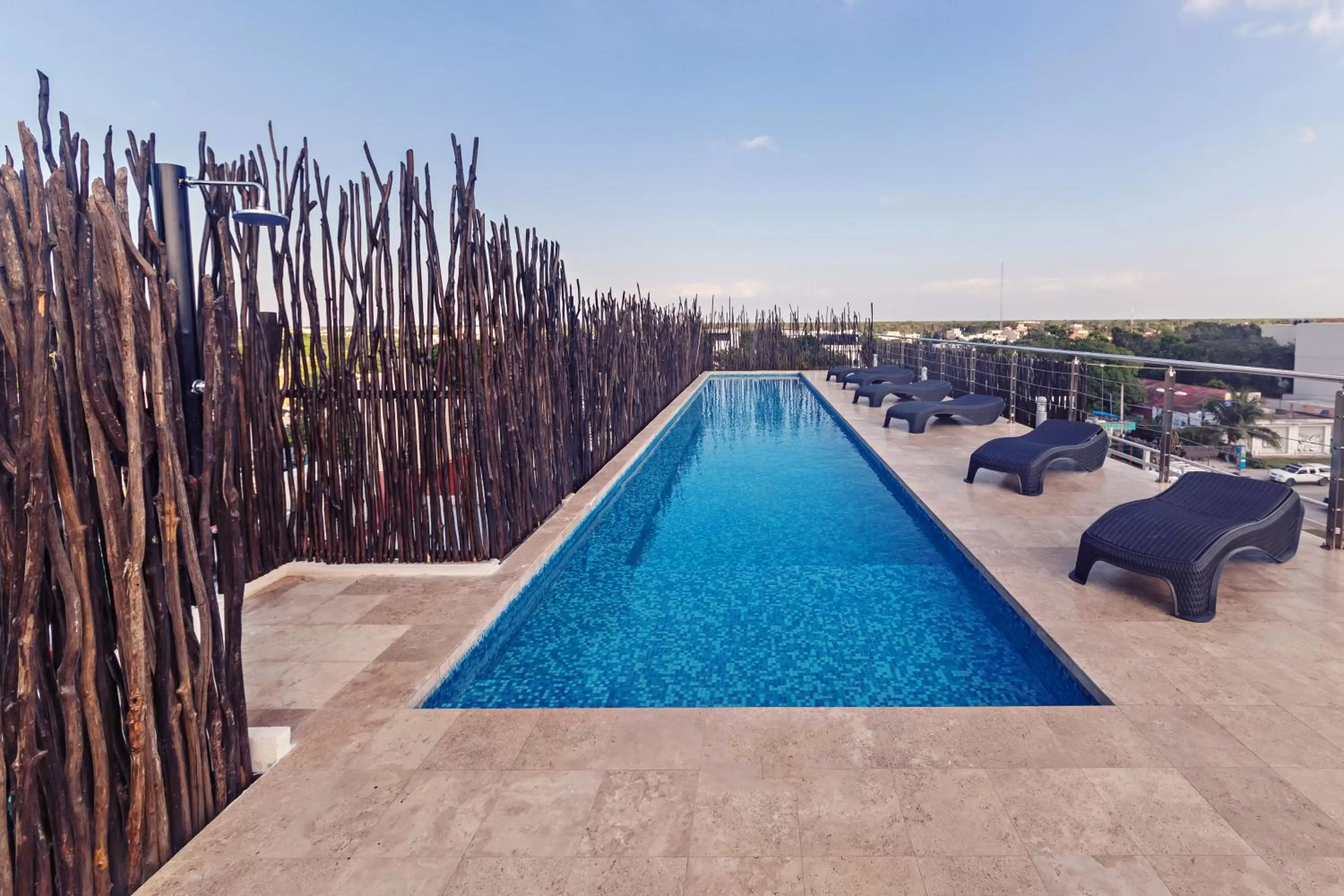 Swimming pool in Hotel CARPE DIEM Tulum by Nah Hotels