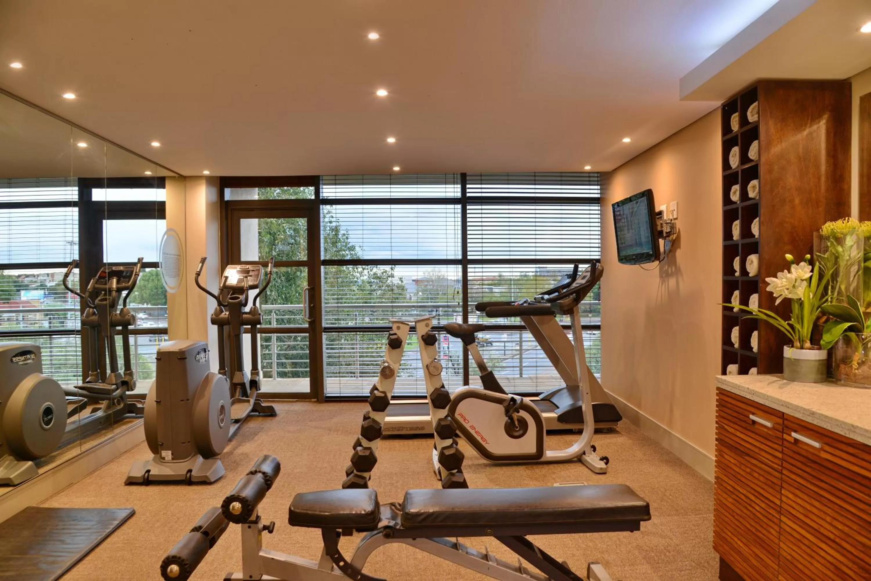 Fitness centre/facilities in City Lodge Hotel Fourways