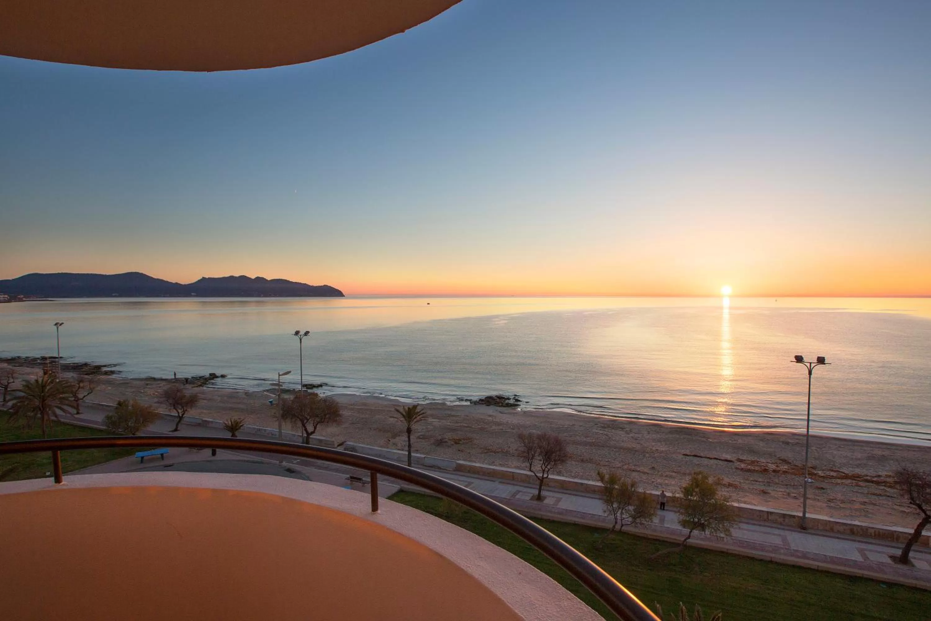 Balcony/Terrace in Hipotels Hipocampo Playa