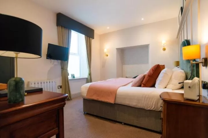 Bed in Mullion Cove Hotel & Spa