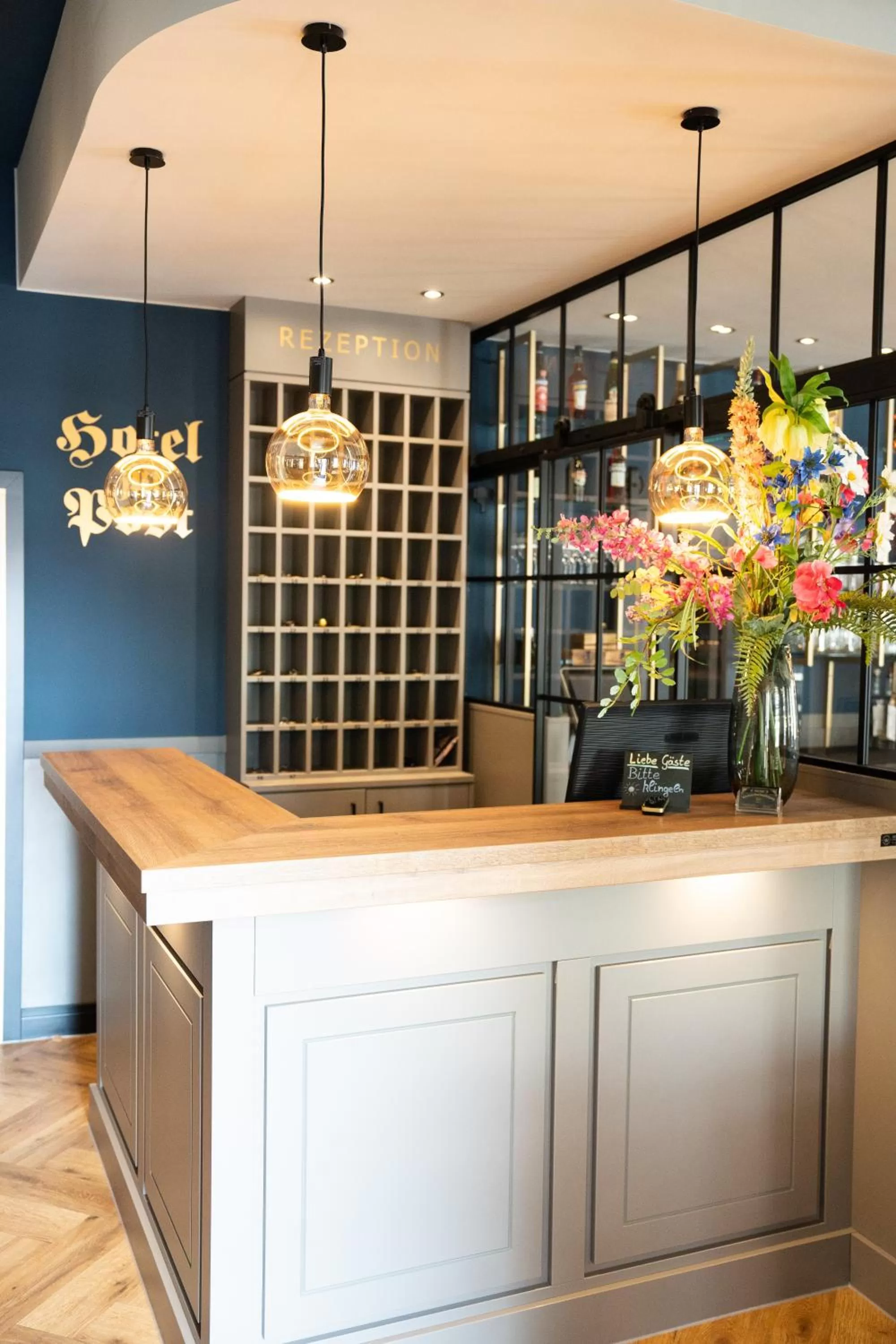 Lobby or reception in Hotel zur Post NEW STYLE