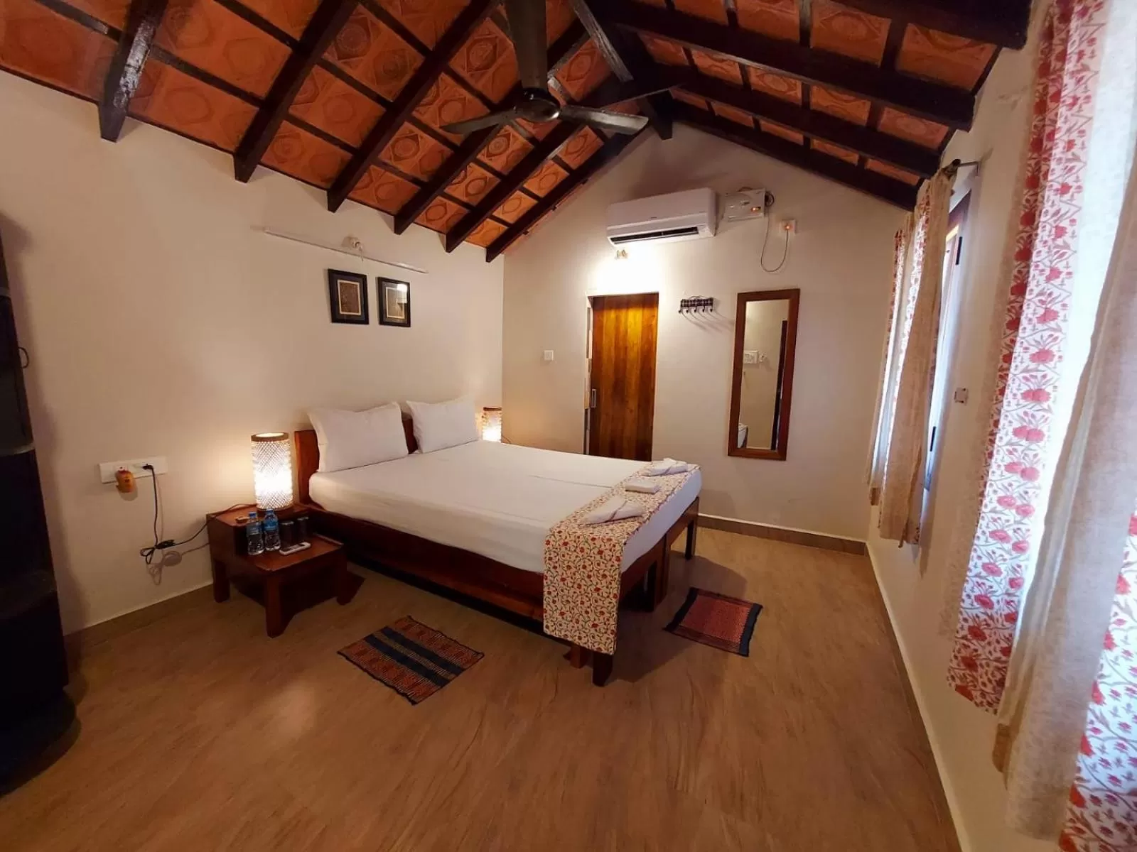 Bed in OmBodhi Retreat