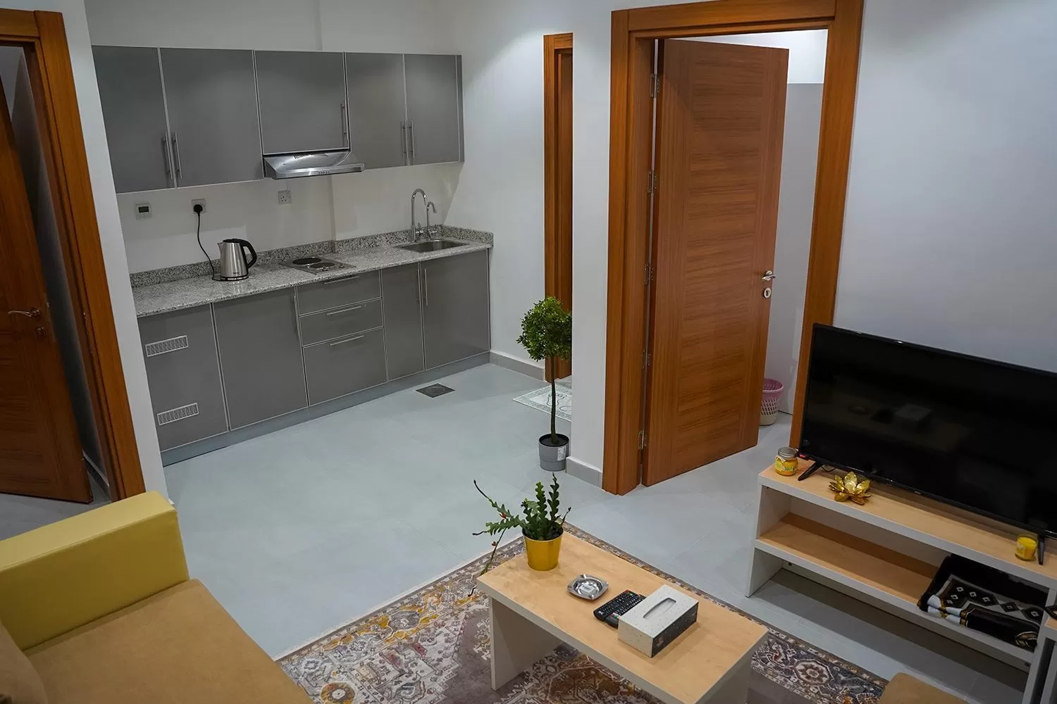 Kitchen or kitchenette in BHomed Salmiya