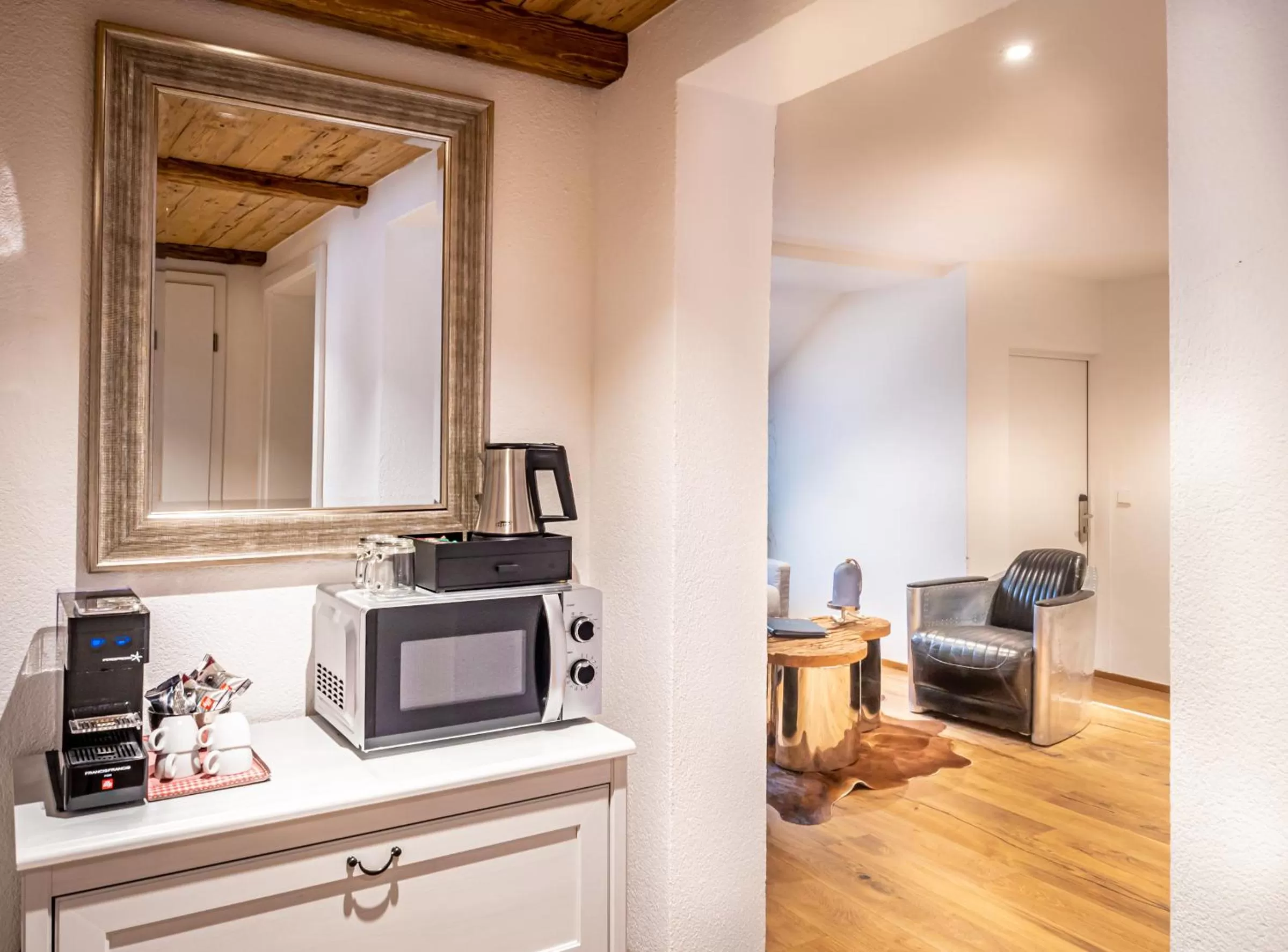 Living room in Mäsers Allgäuherz