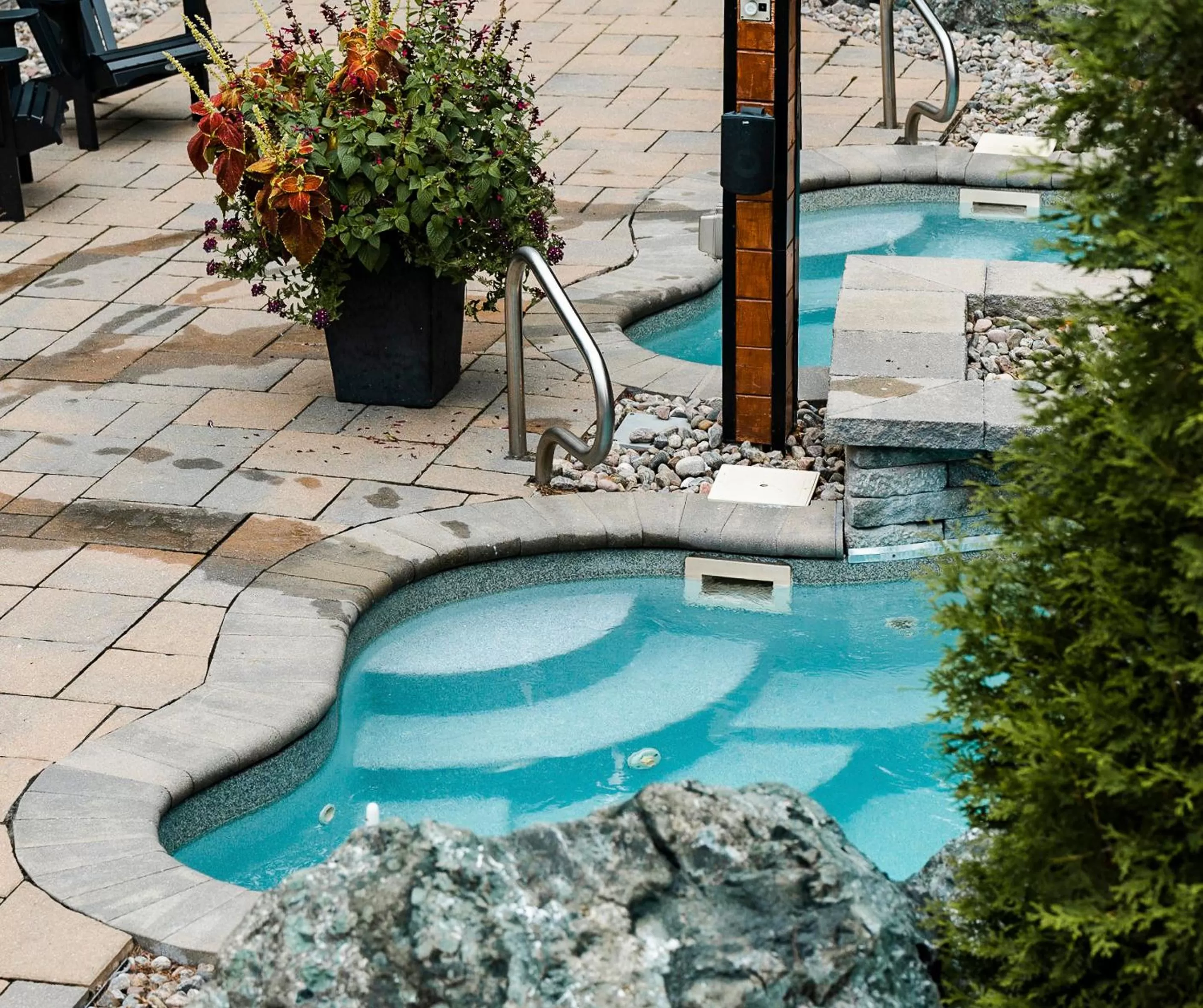 Hot Spring Bath in Hotel Montfort