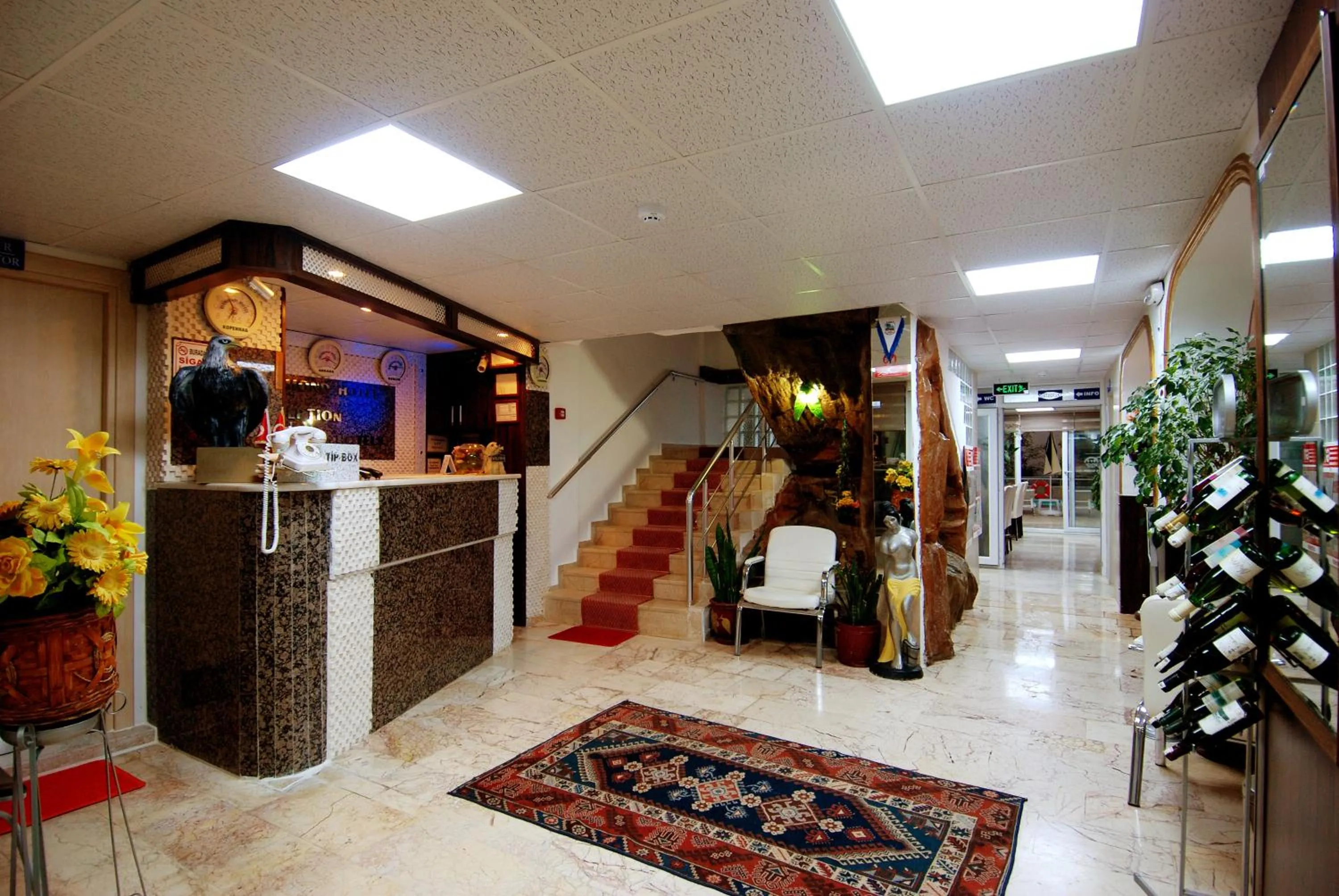 Lobby or reception in Lara Diamond Hotel