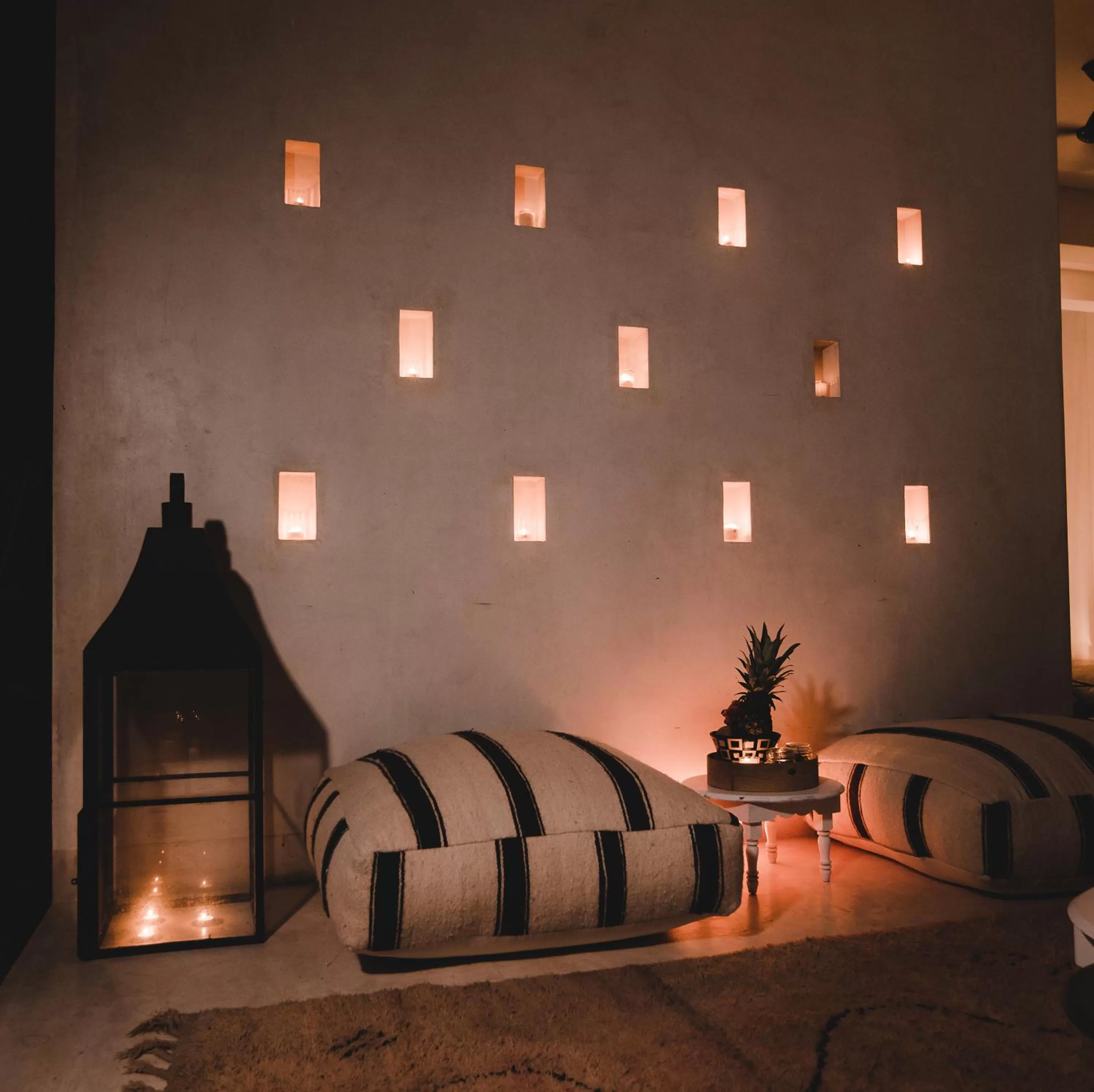 Living room in Ambre & Epices Jungle Hotel & Spa