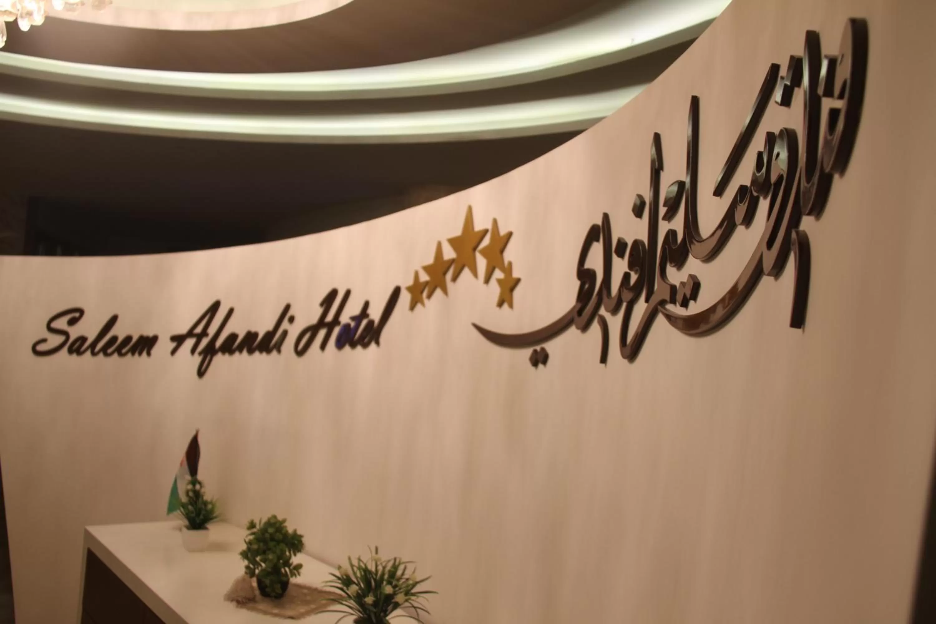 Lobby or reception, Property Logo/Sign in Saleem Afandi Hotel