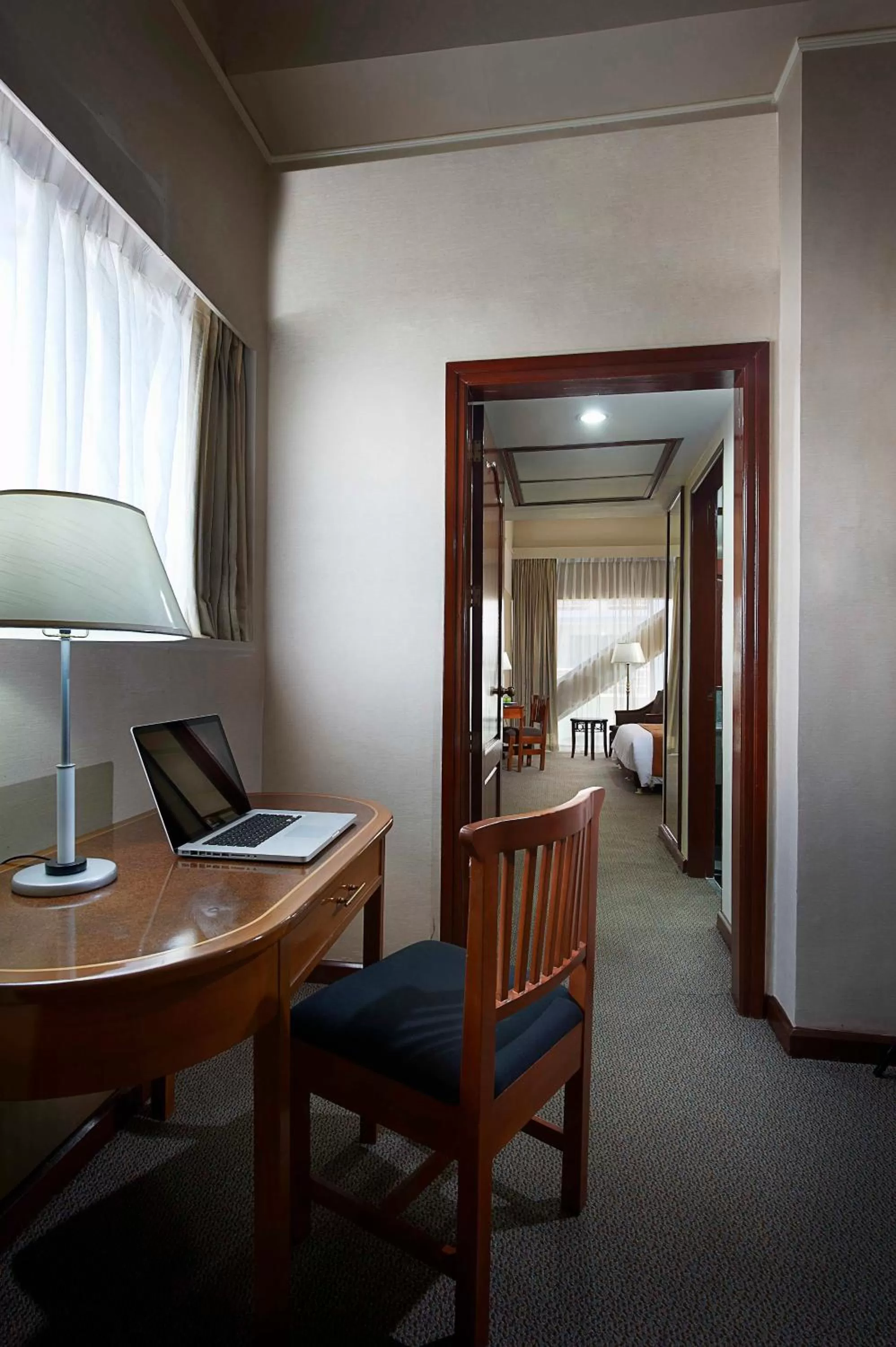 Seating area in Berjaya Makati Hotel