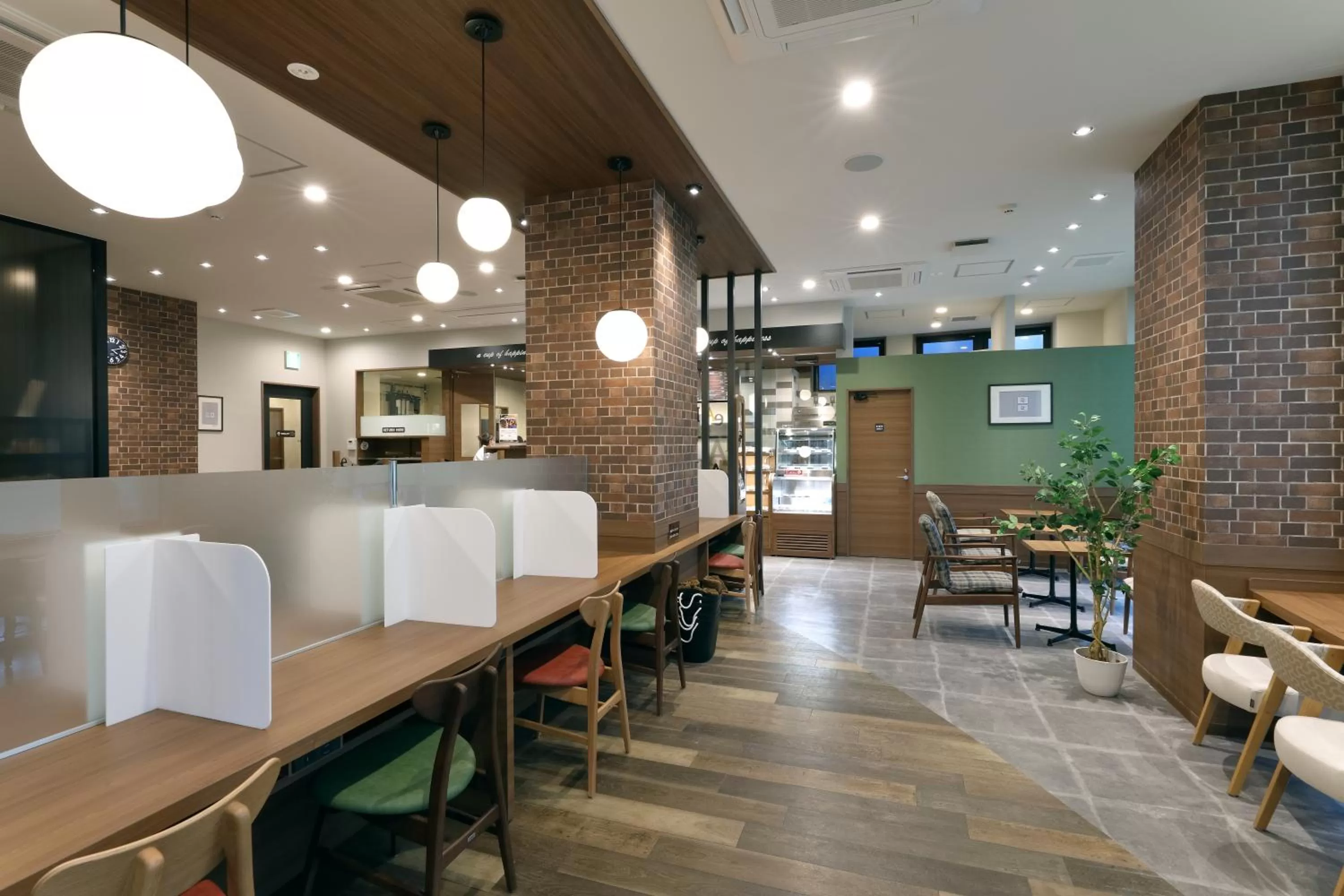 Restaurant/places to eat in At Inn Hotel Toyotashi Eki