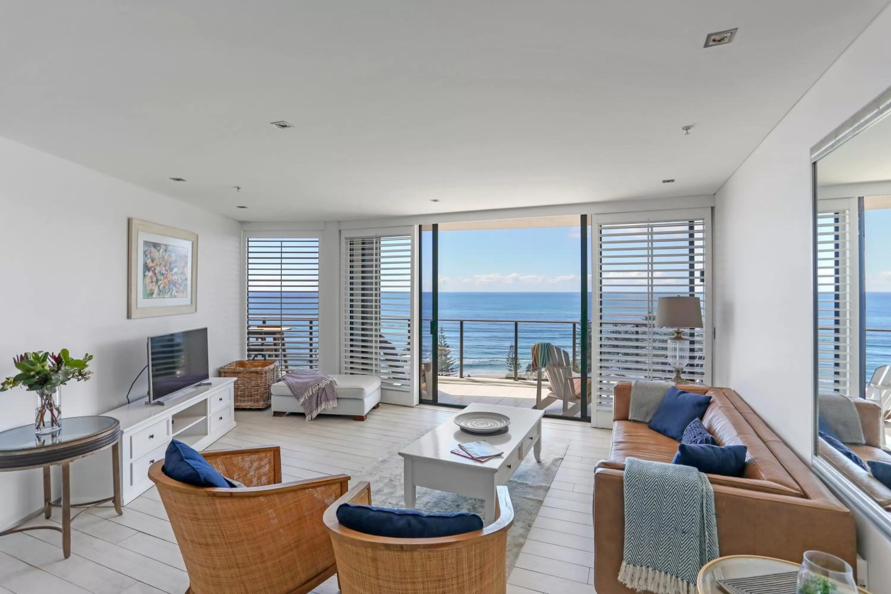 Living room in Ambience on Burleigh Beach