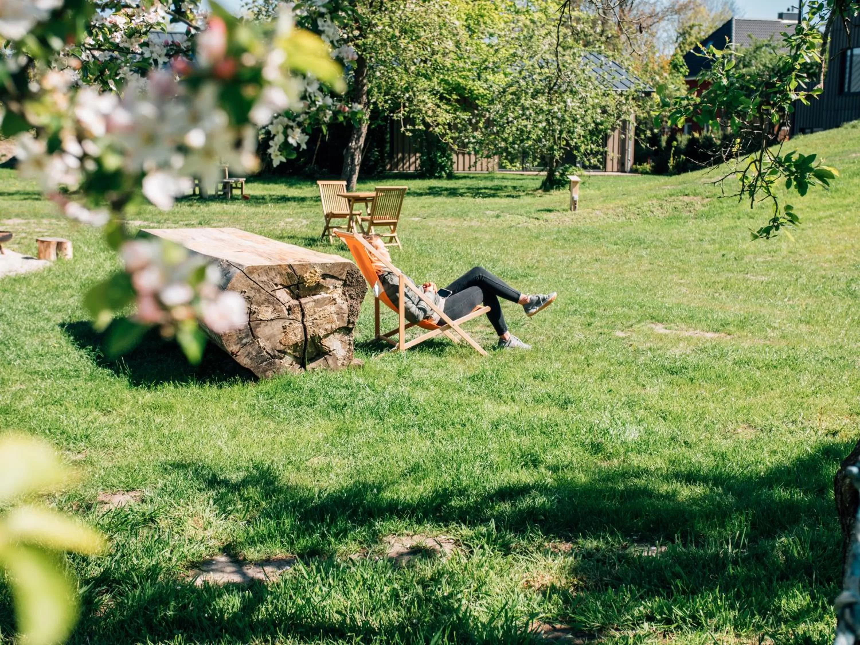 Garden in Hotel Landhafen