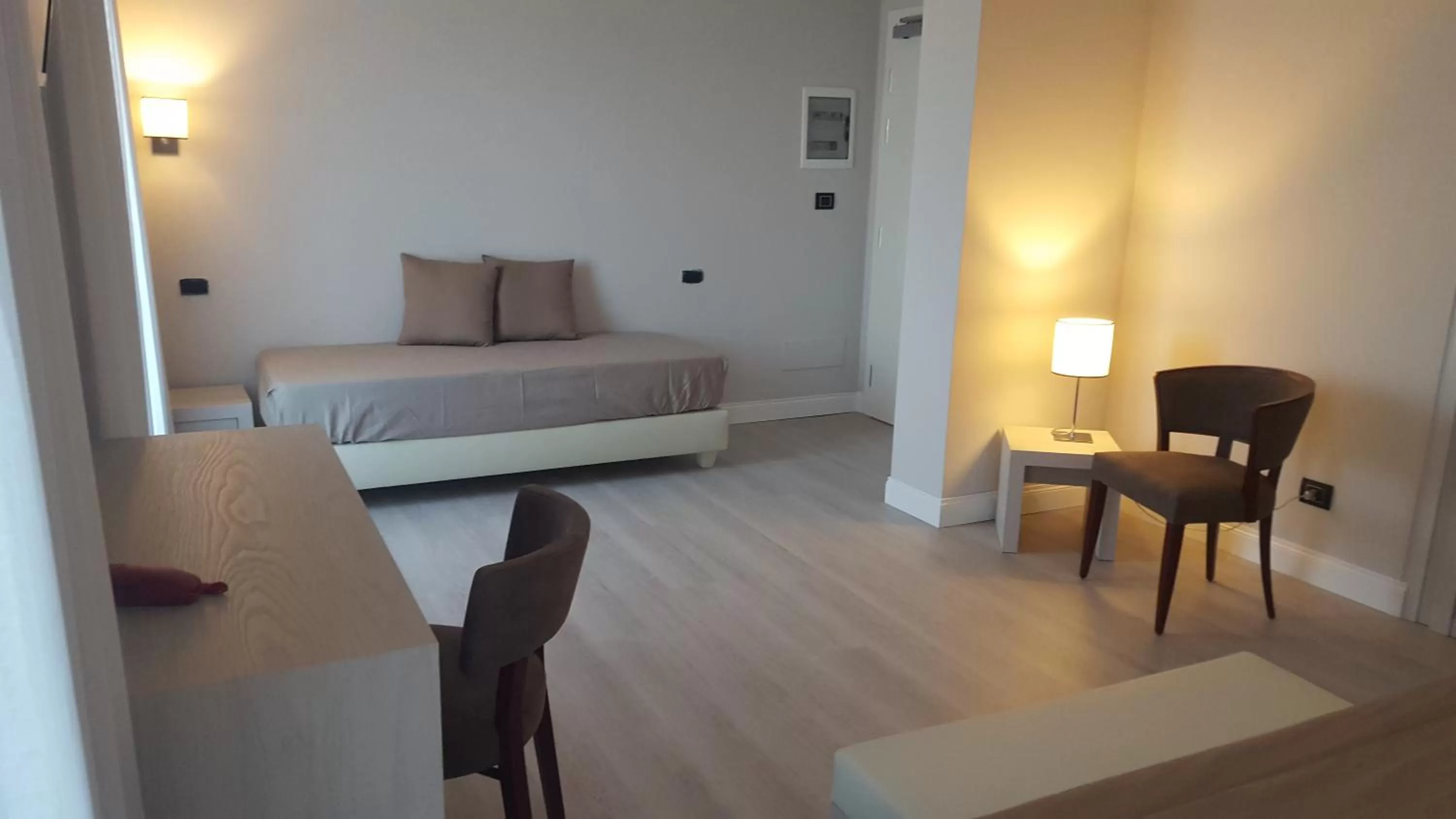 Bed in Hotel Villa Barsanti