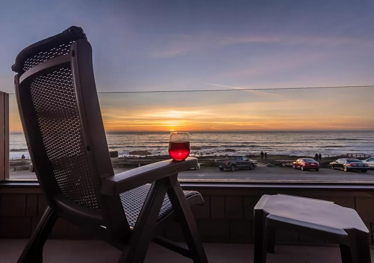 Balcony/Terrace in Little Sur Inn