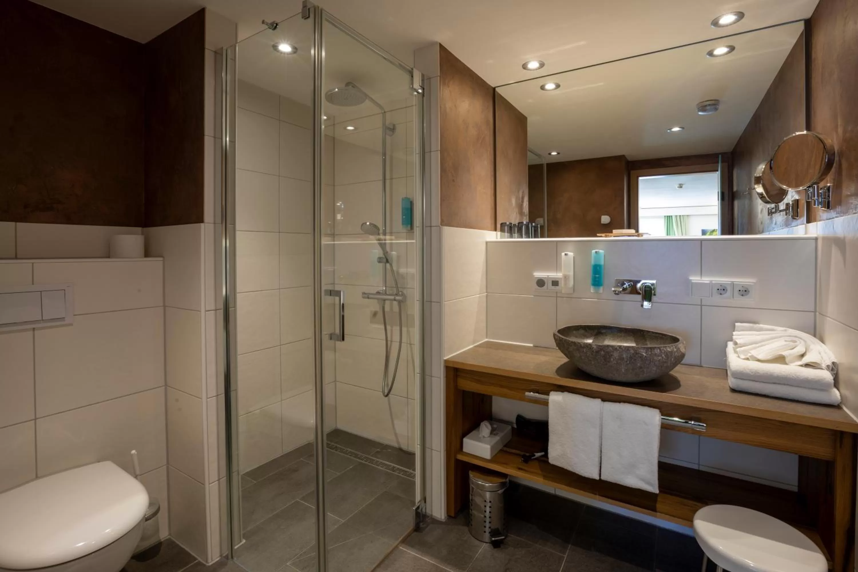 Bathroom in Brauereigasthof Schäffler