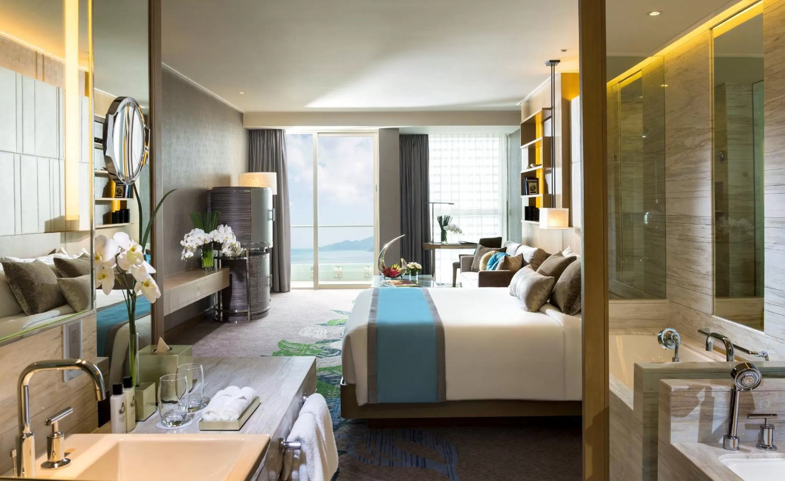 Photo of the whole room, Bed in InterContinental Nha Trang by IHG
