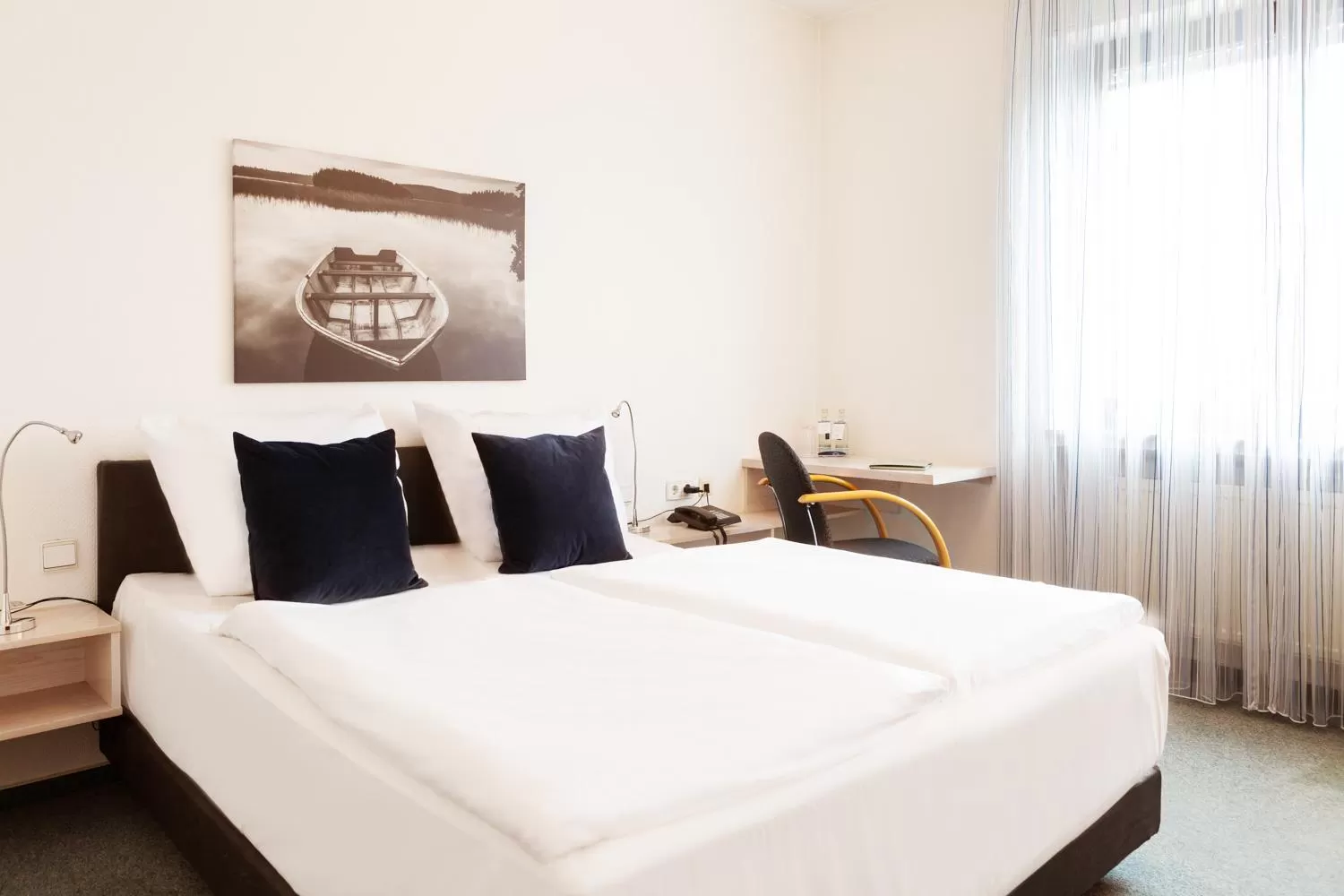 Bed in Hotel Huss Limburg