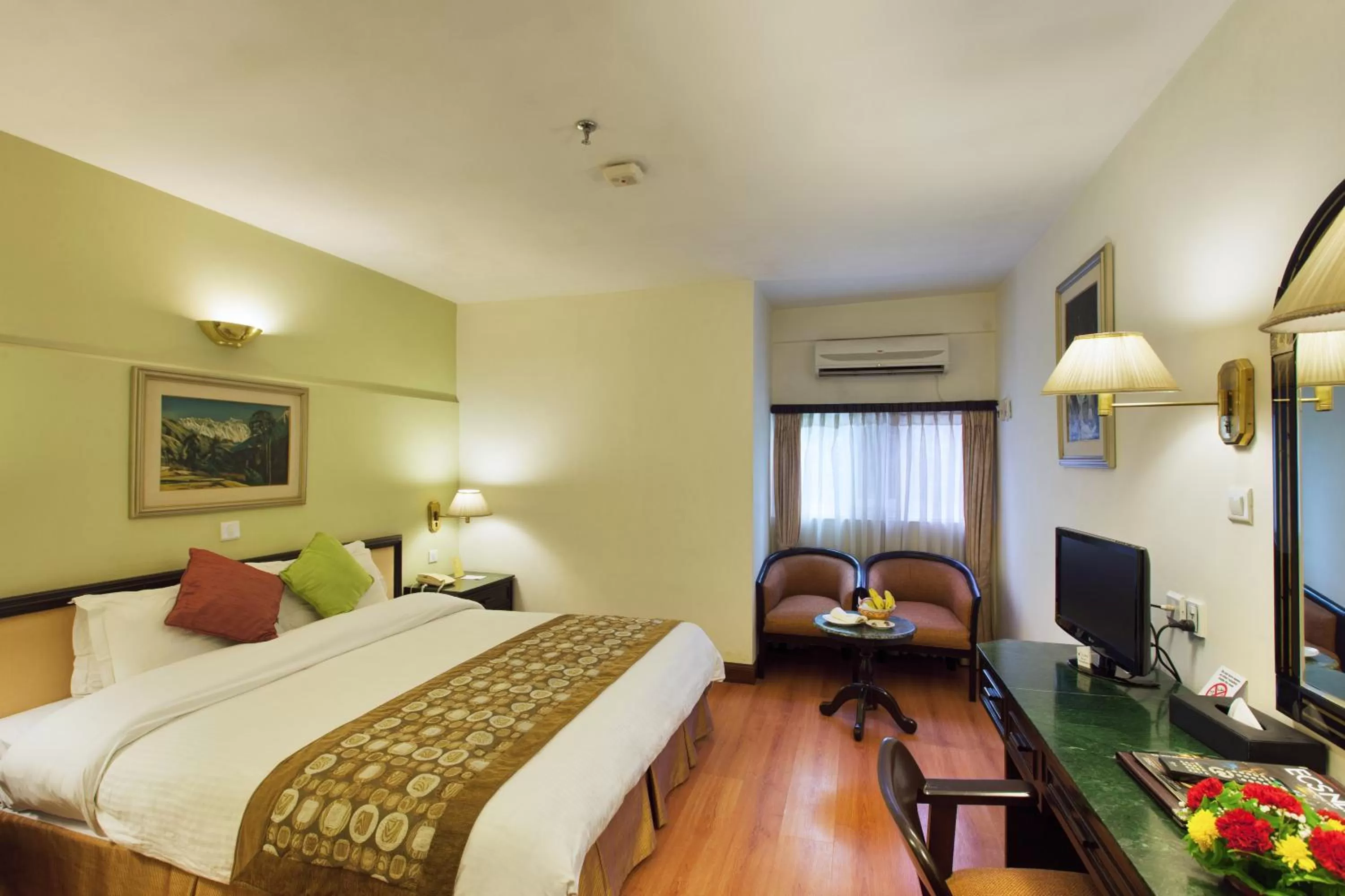 Photo of the whole room, Bed in Hotel Shanker-Palatial Heritage Kathmandu