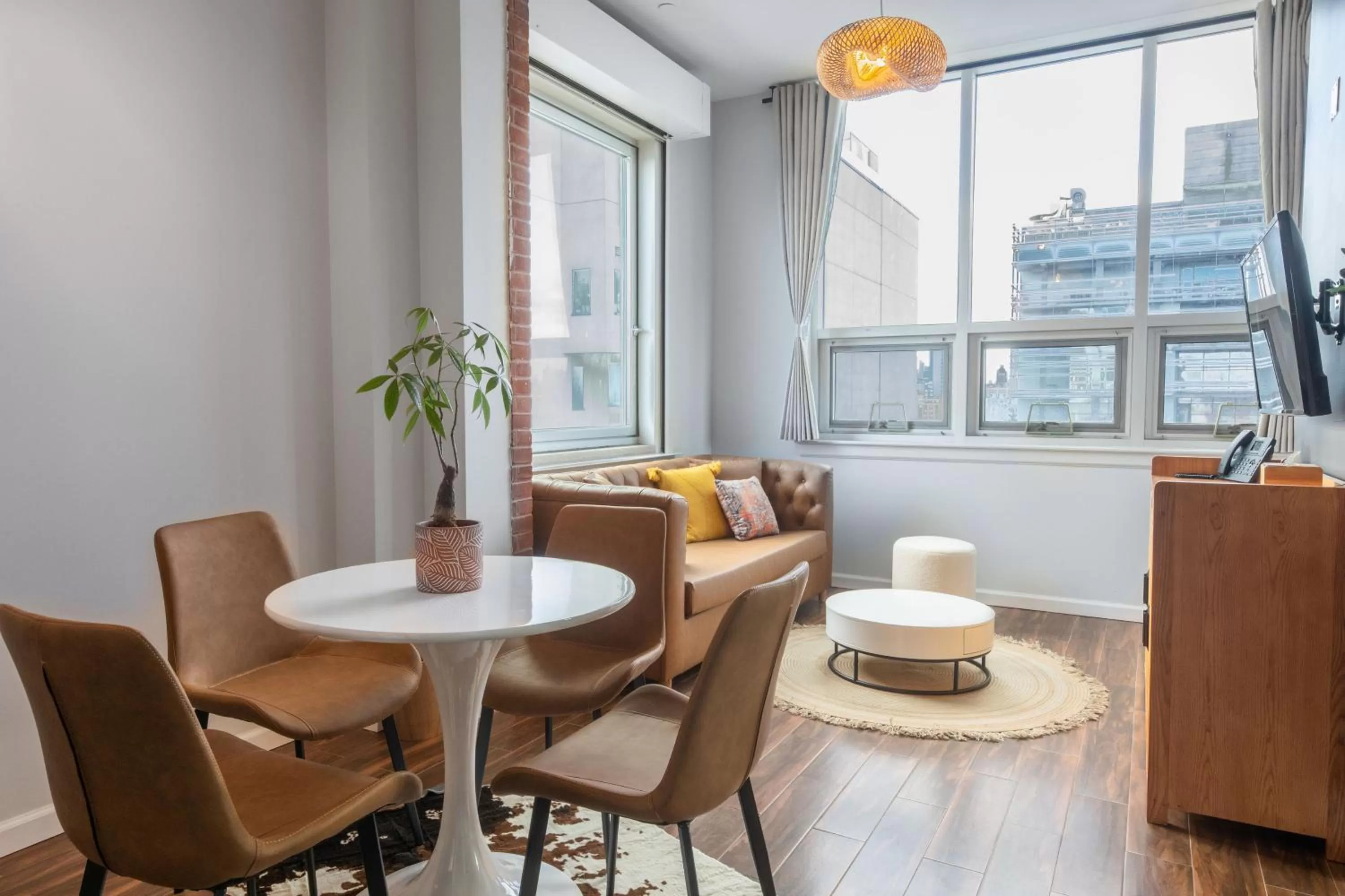 Living room in The Modernist Hotel
