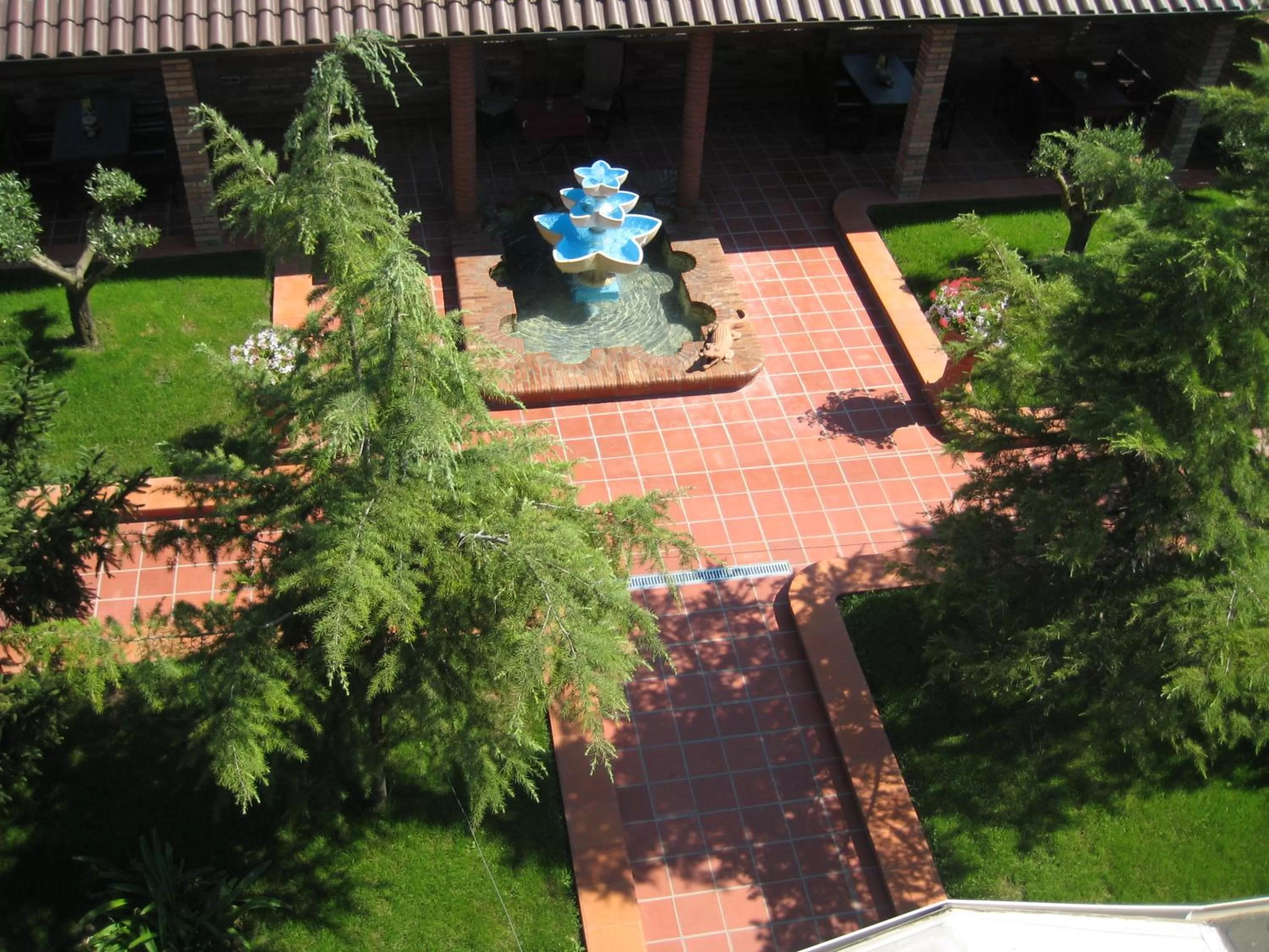 Bird's eye view in Drini Hotel