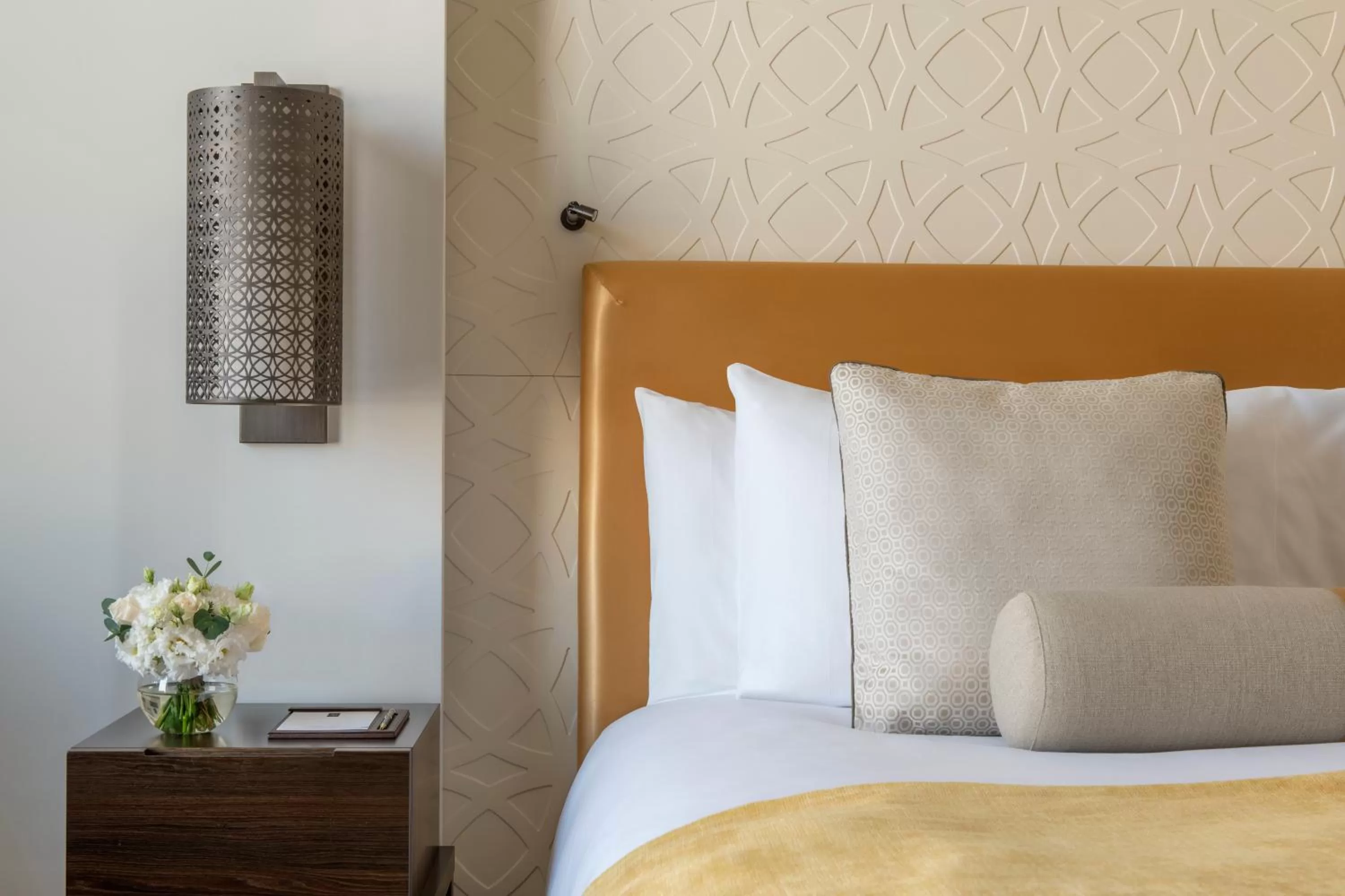 Bed in Alwadi Hotel Doha - MGallery Collection