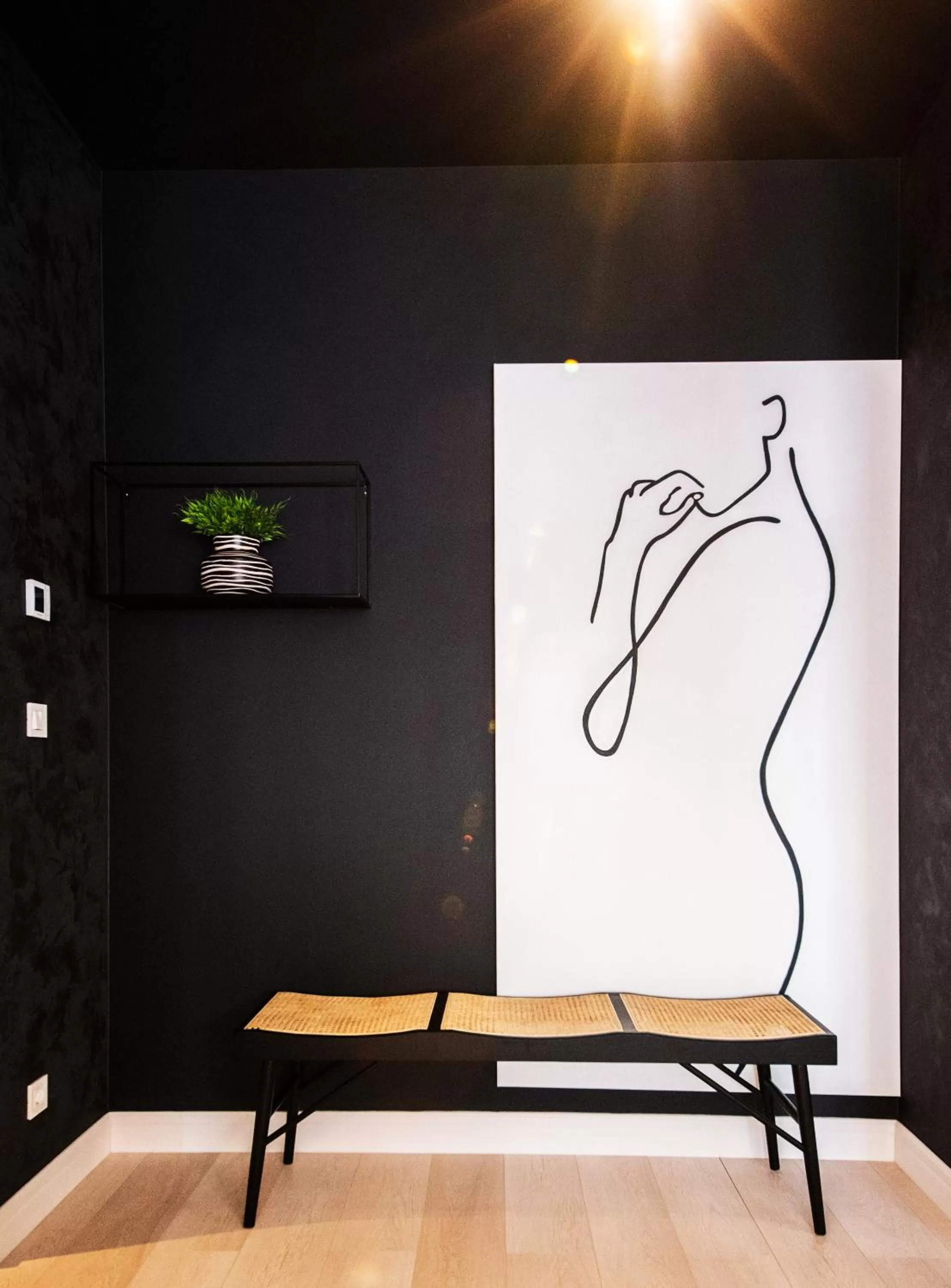 Seating area in Biador Apartments