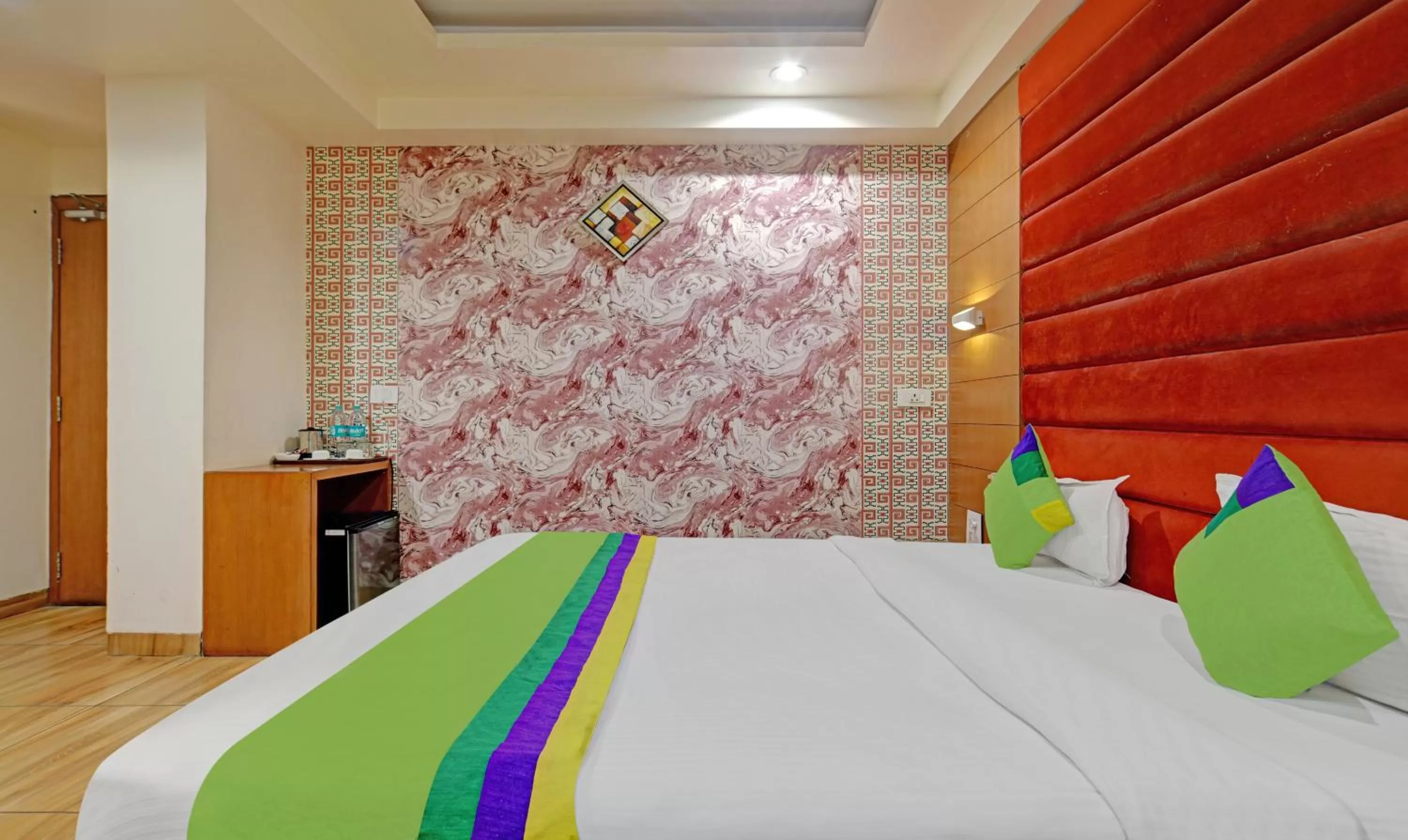 Bed in Treebo Trend Johri Regency Malviya Nagar