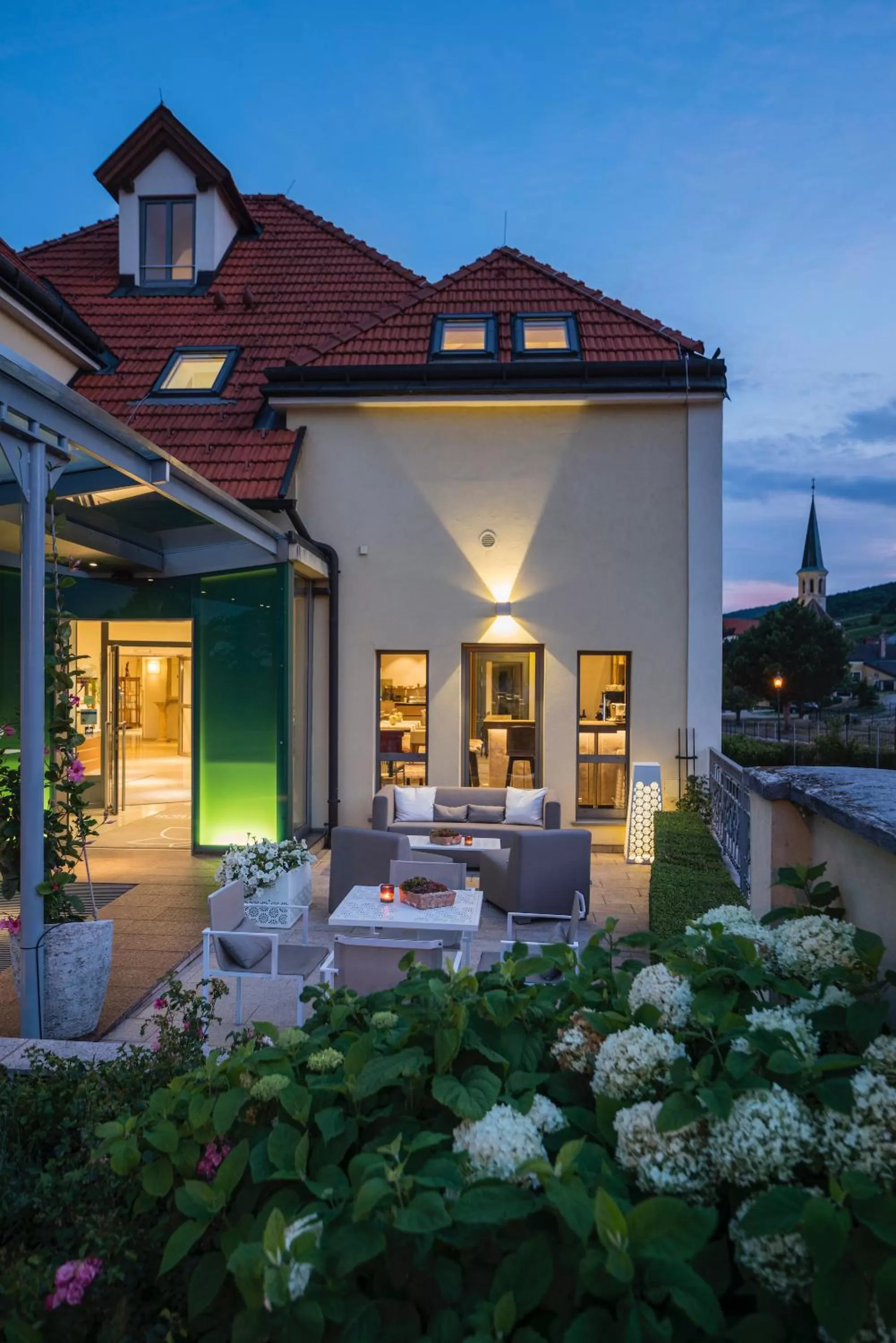 Facade/entrance in Hotel Turmhof