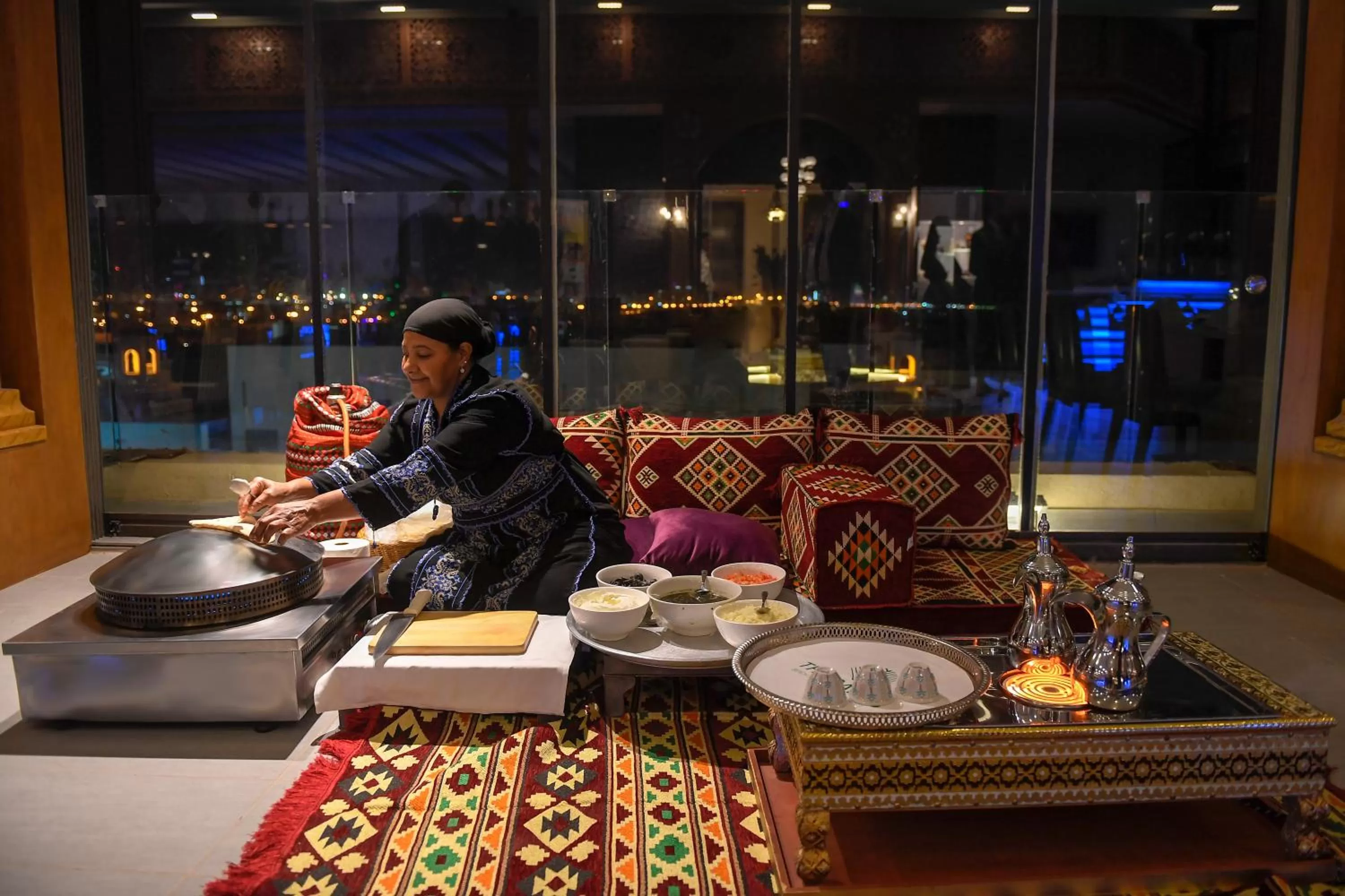 Dinner, Restaurant/Places to Eat in The Palms Beach Hotel & Spa