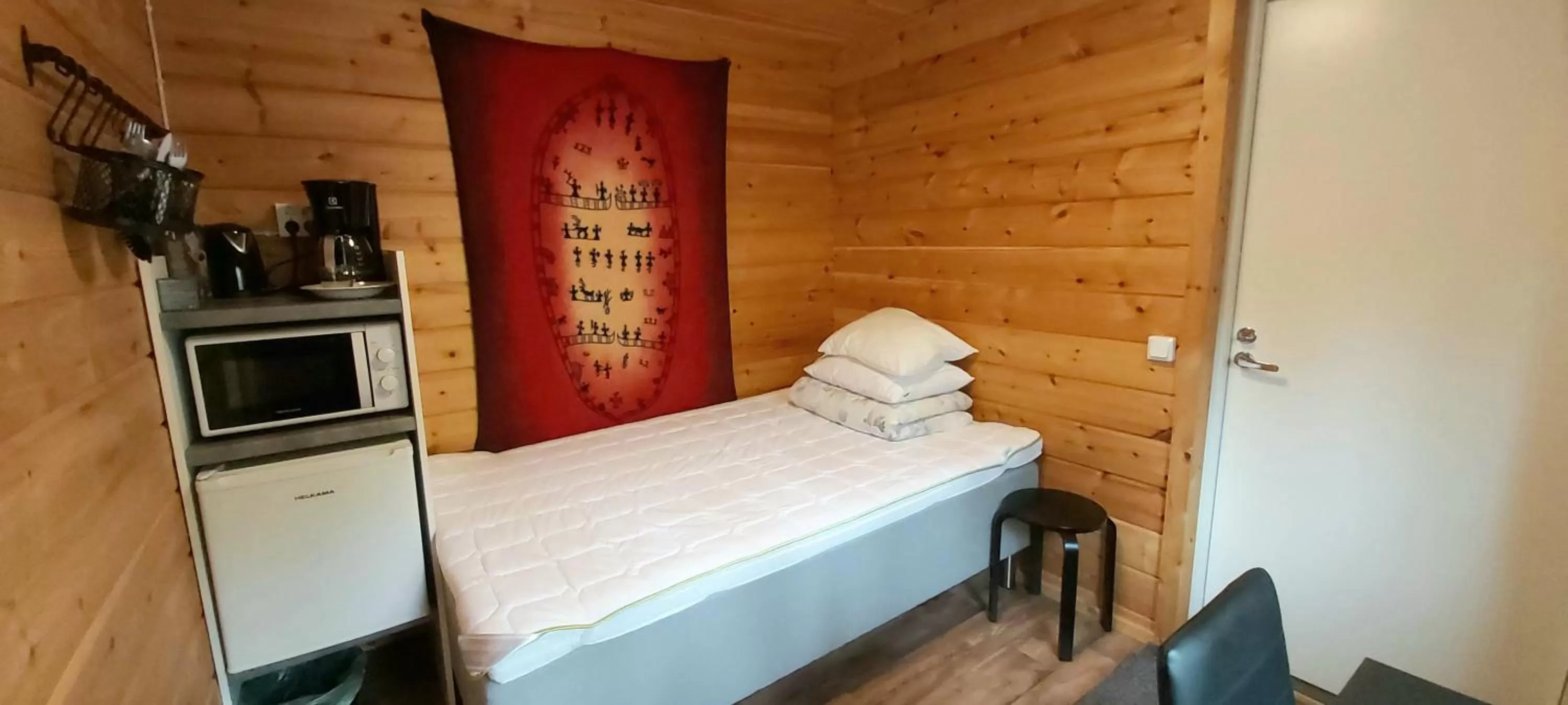 Bed in Hillside Rooms