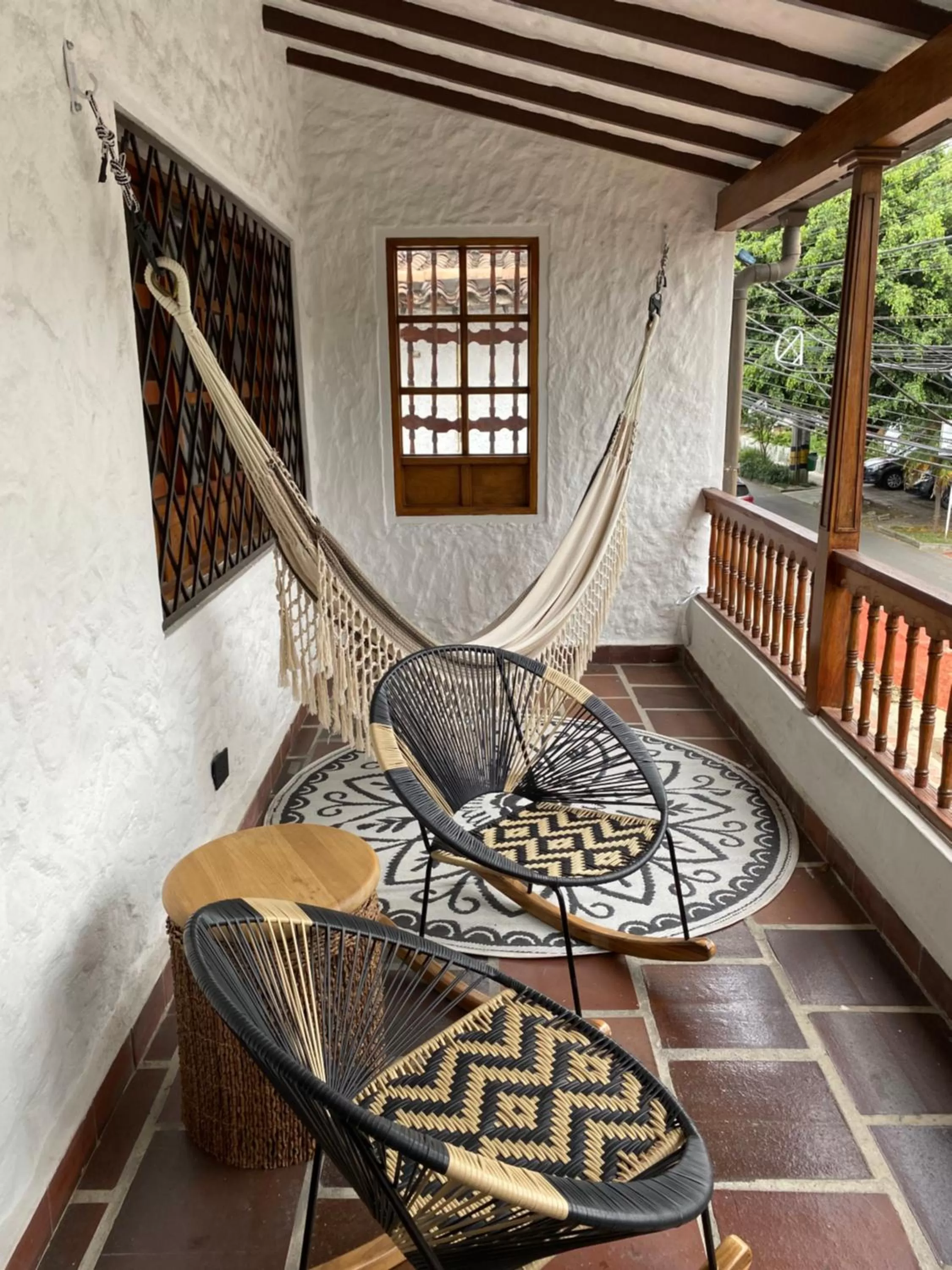 Balcony/Terrace, Seating Area in Casa Medallo