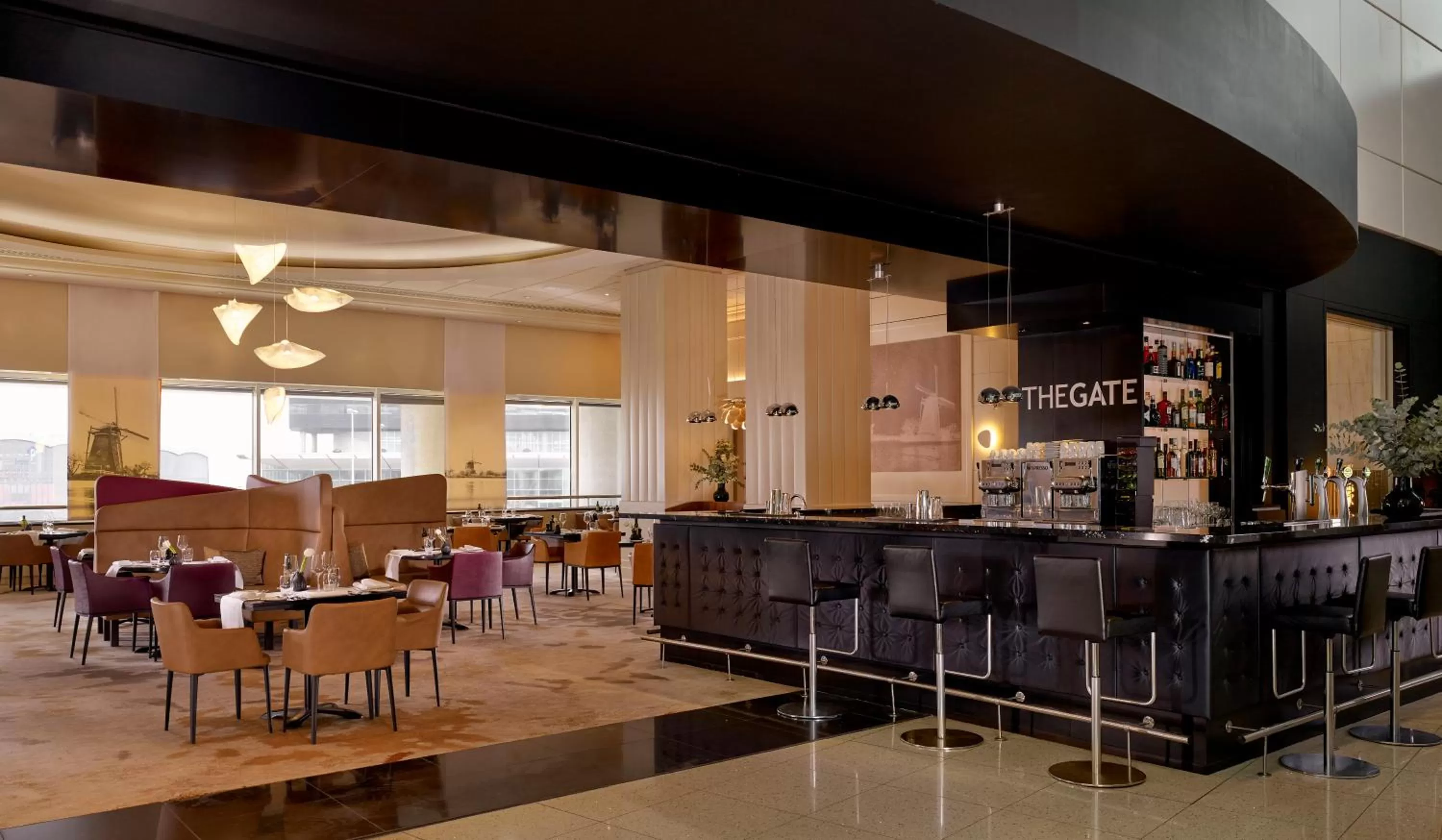 Restaurant/places to eat in Sheraton Amsterdam Airport Hotel and Conference Center