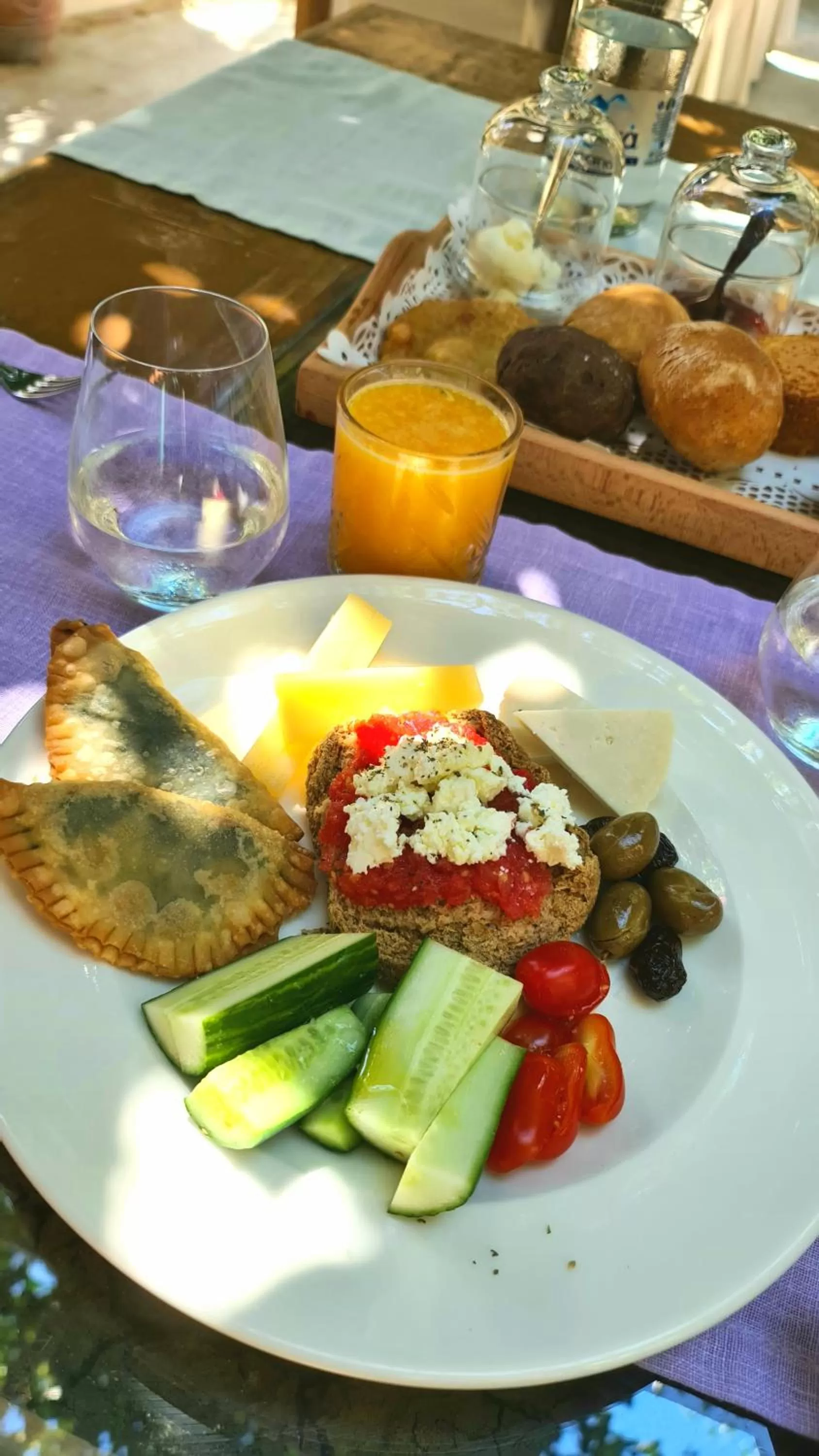 Food close-up in Sutor Chic Manor hotel