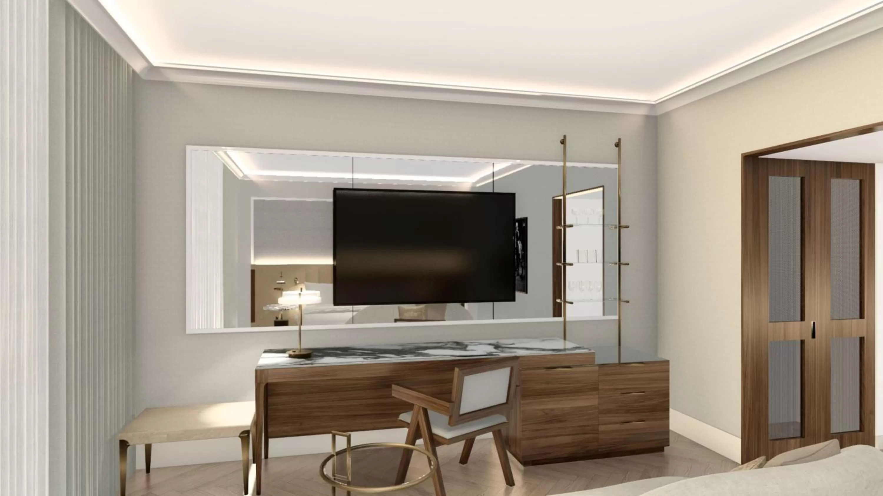 Bedroom in Vogue Hotel Montreal Downtown, Curio Collection by Hilton