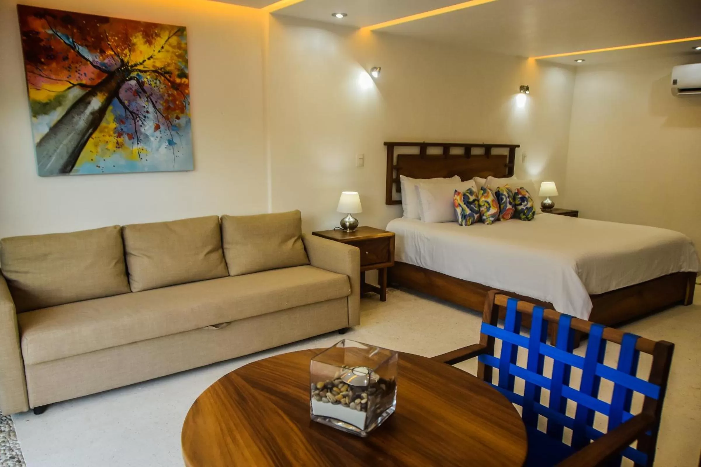 Photo of the whole room, Bed in El Paraiso Hotel Tulum