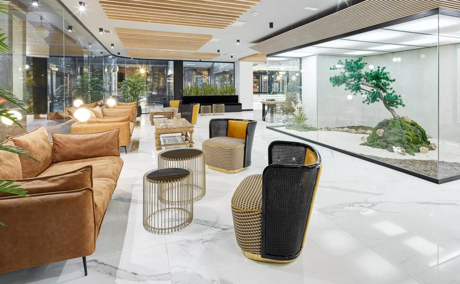 Lobby or reception in Gran Hotel Luna de Granada