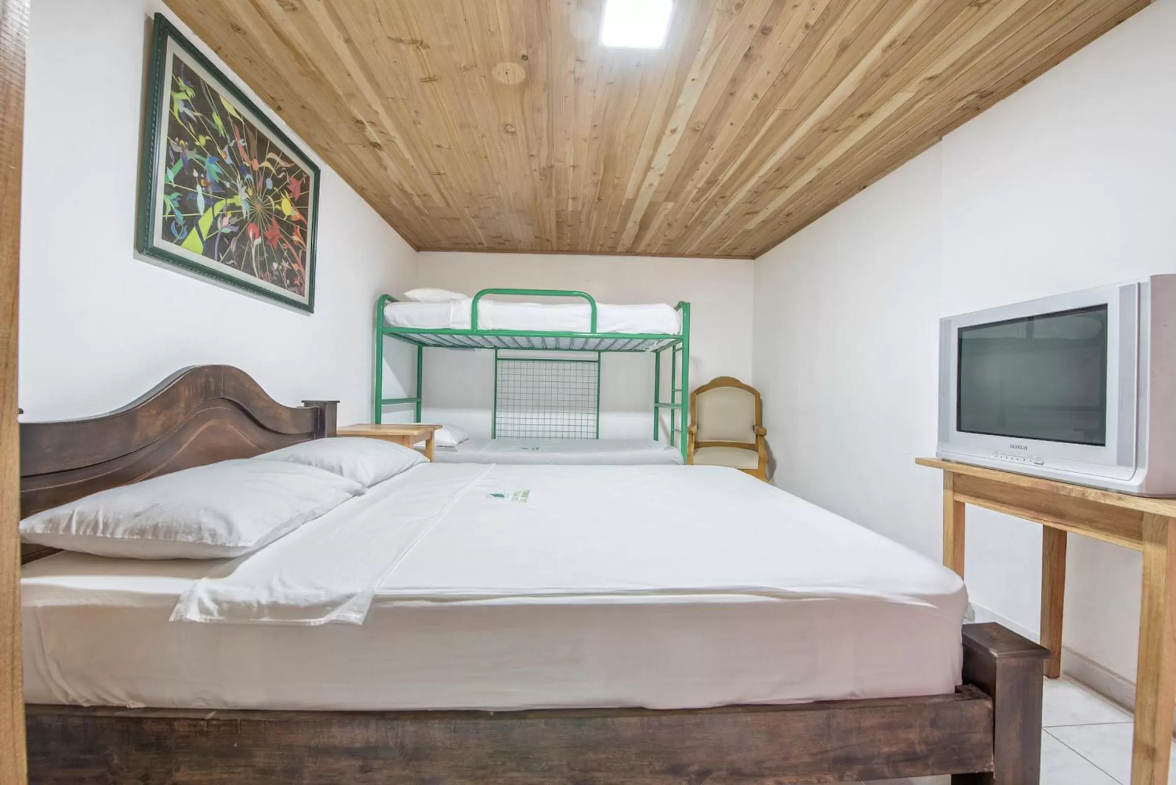 Bed in Eco Lodge La Juanita