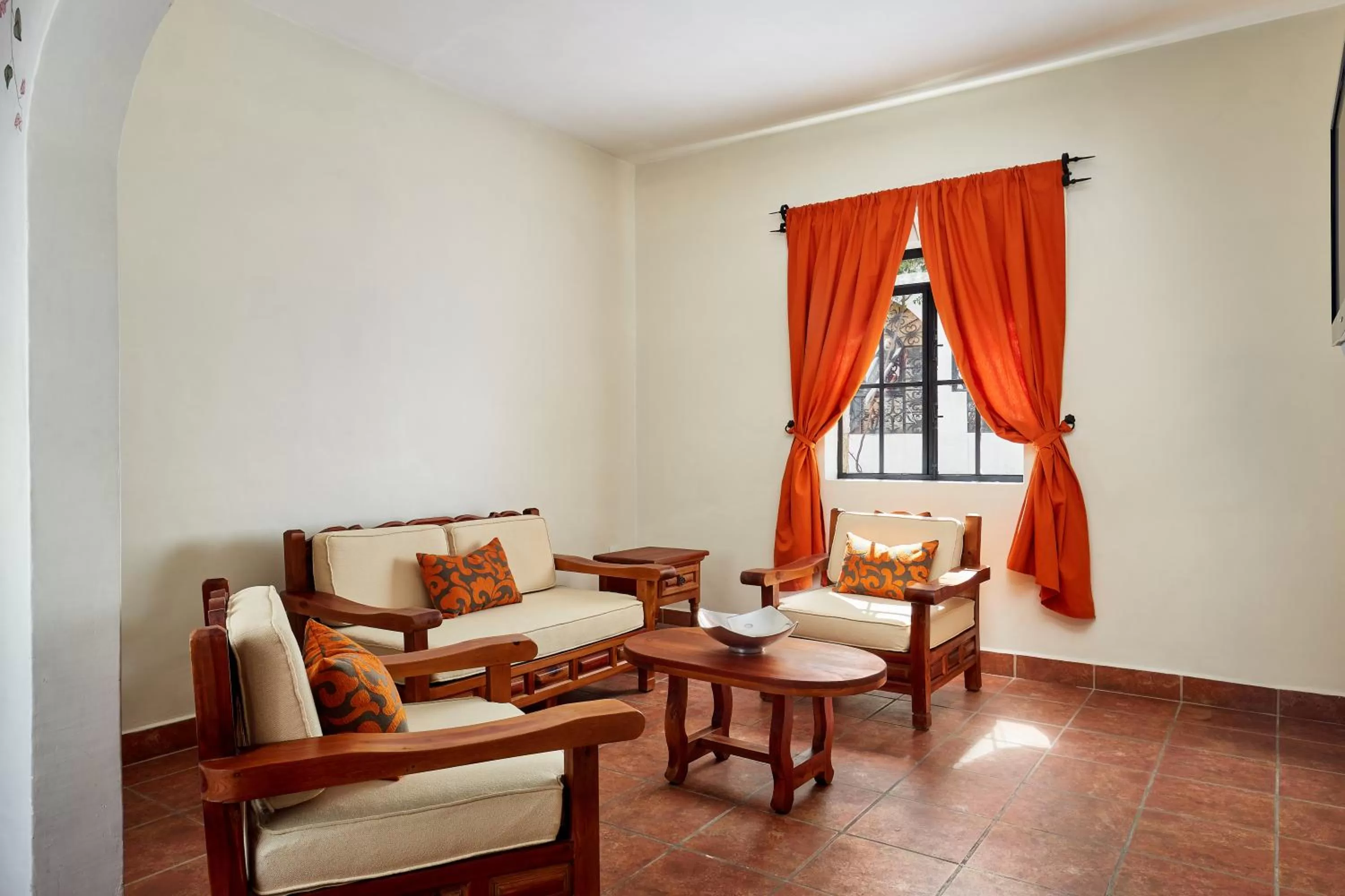 Living room in Hotel Agua Escondida