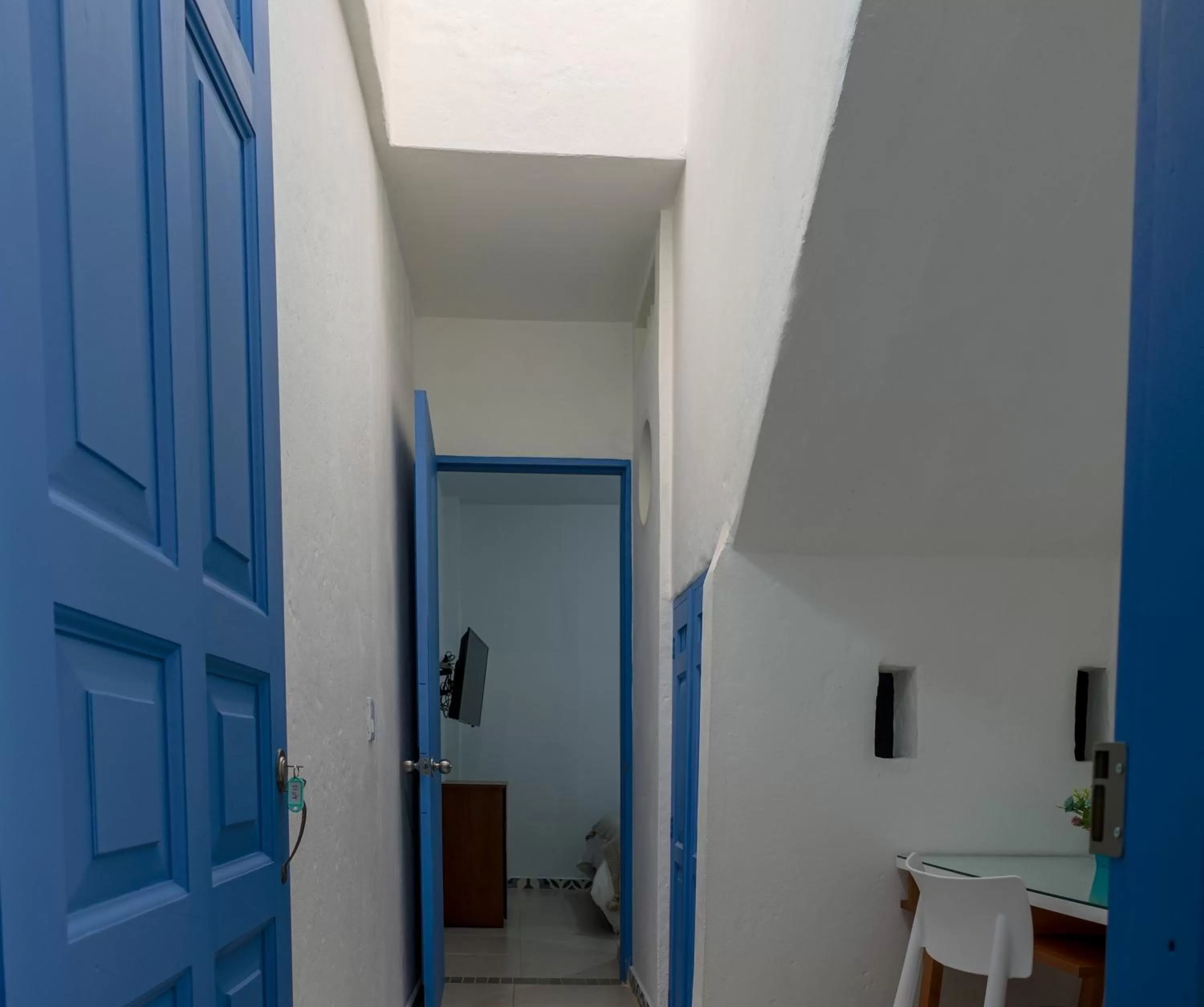 Seating area, TV/Entertainment Center in Azulado Jericó