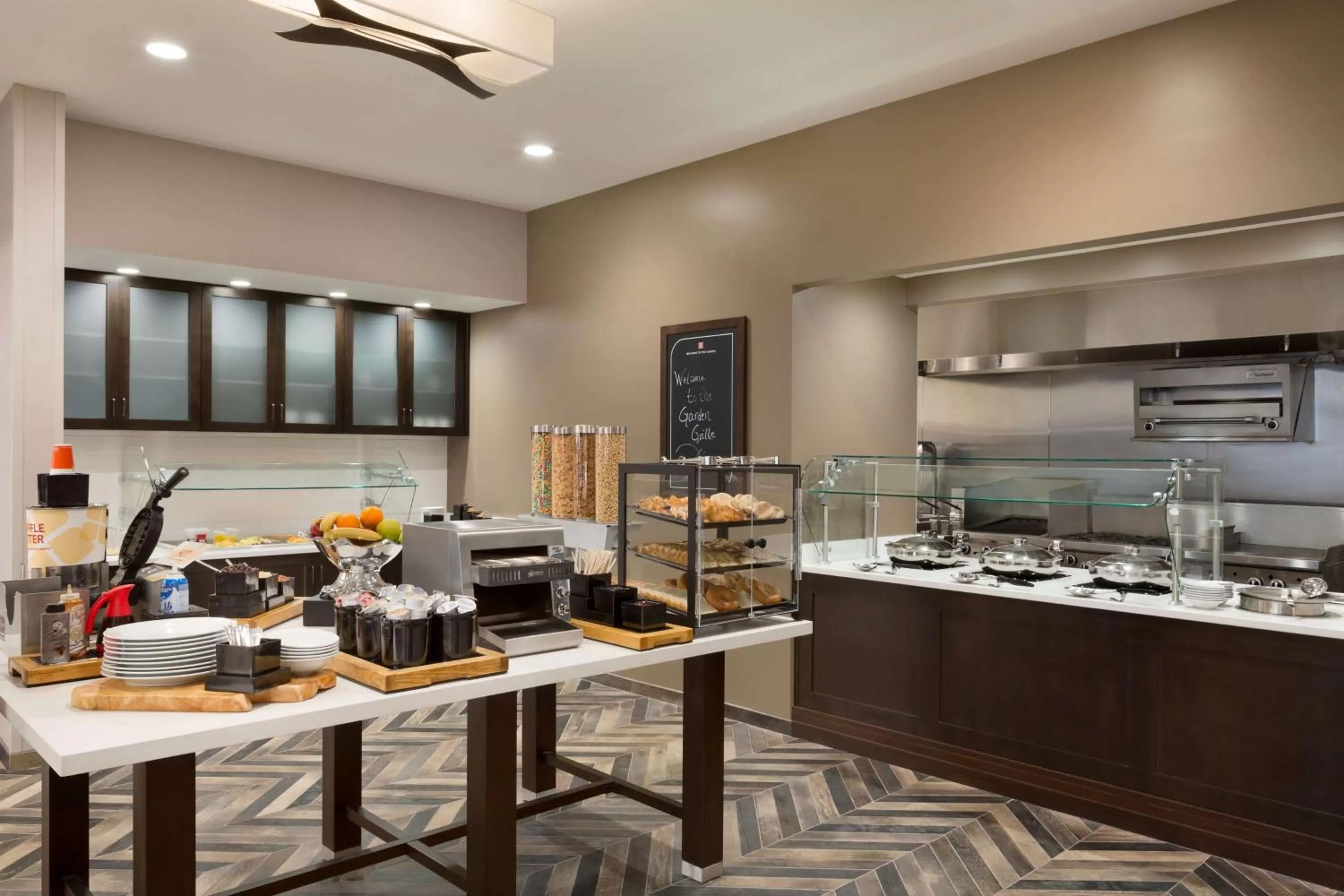 Breakfast in Hilton Garden Inn Downtown Birmingham