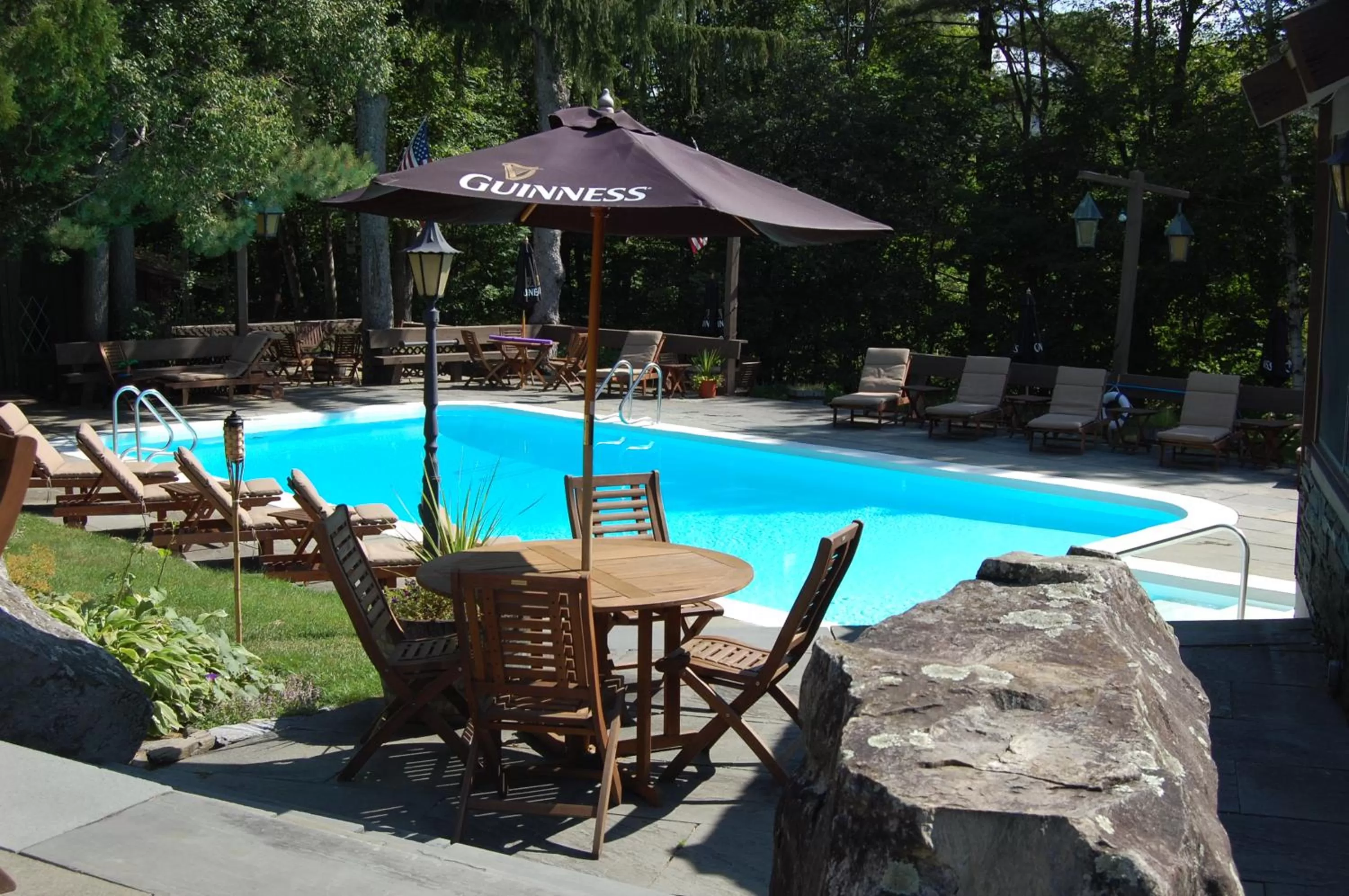 Swimming pool in Summit Lodge