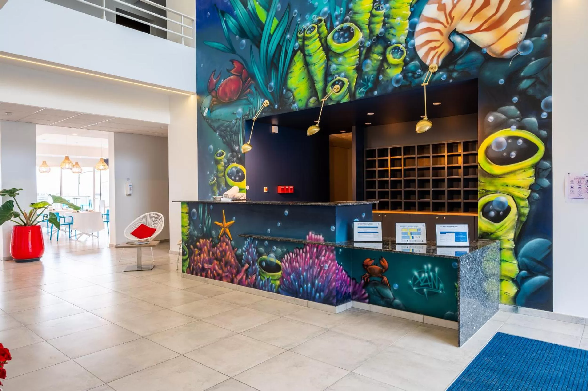 Lobby or reception, Lobby/Reception in Résidence Hôtelière Poséidon Caraïbes