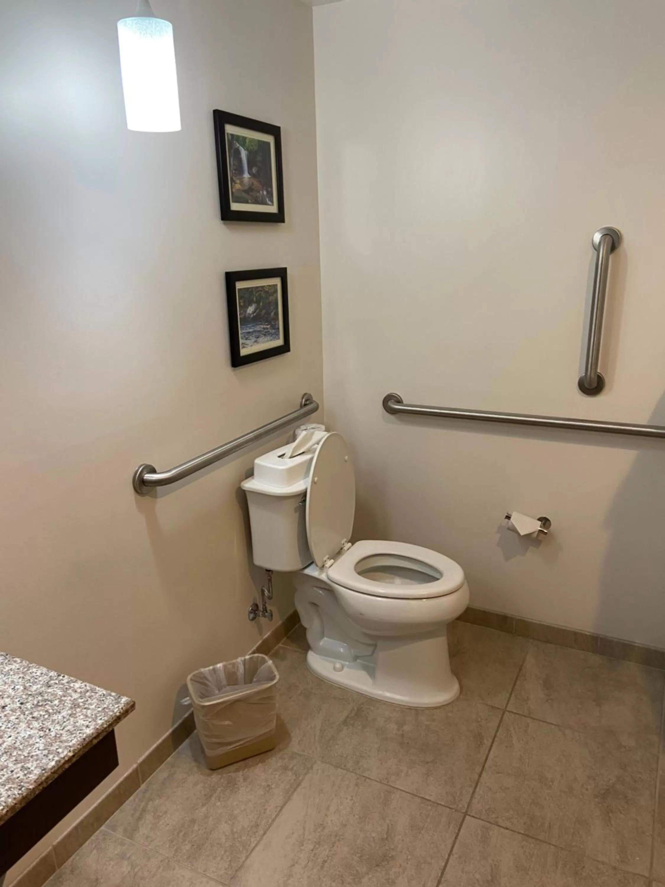 Bathroom in Comfort Inn Connellsville Riverview