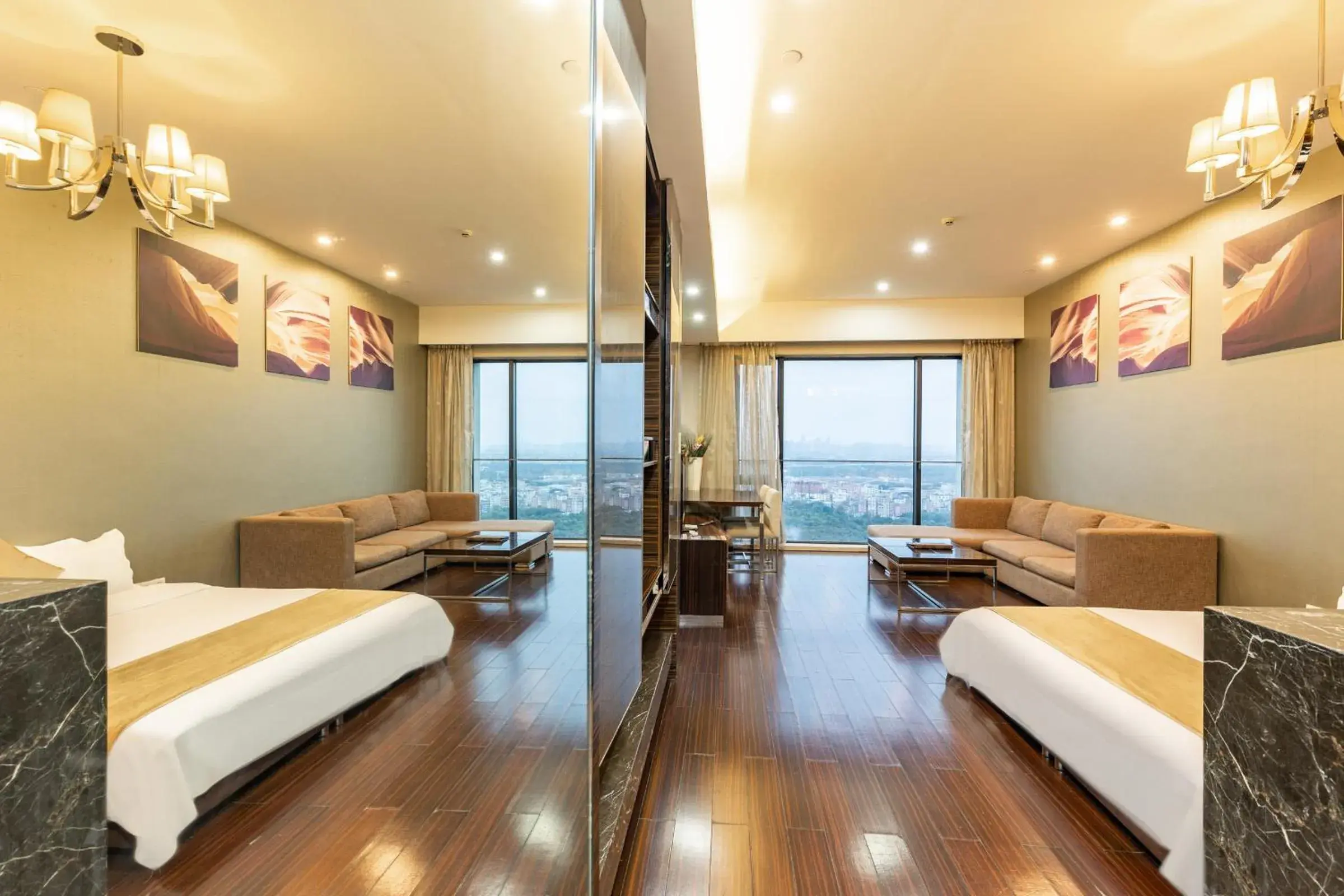 Executive Suite with Twin Bed in Guangzhou Xing Yi International Apartment - Poly World Branch Executive Suite with Twin Bed in Guangzhou Xing Yi International Apartment - Poly World Branch